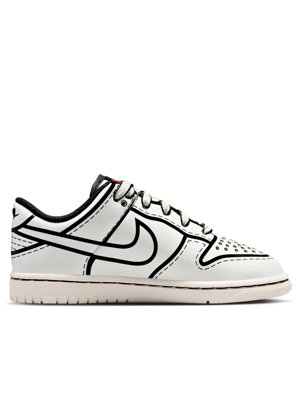 Кроссовки (PS) Nike x Lego Dunk Low 'Sail' — изображение 6 из 6, белый