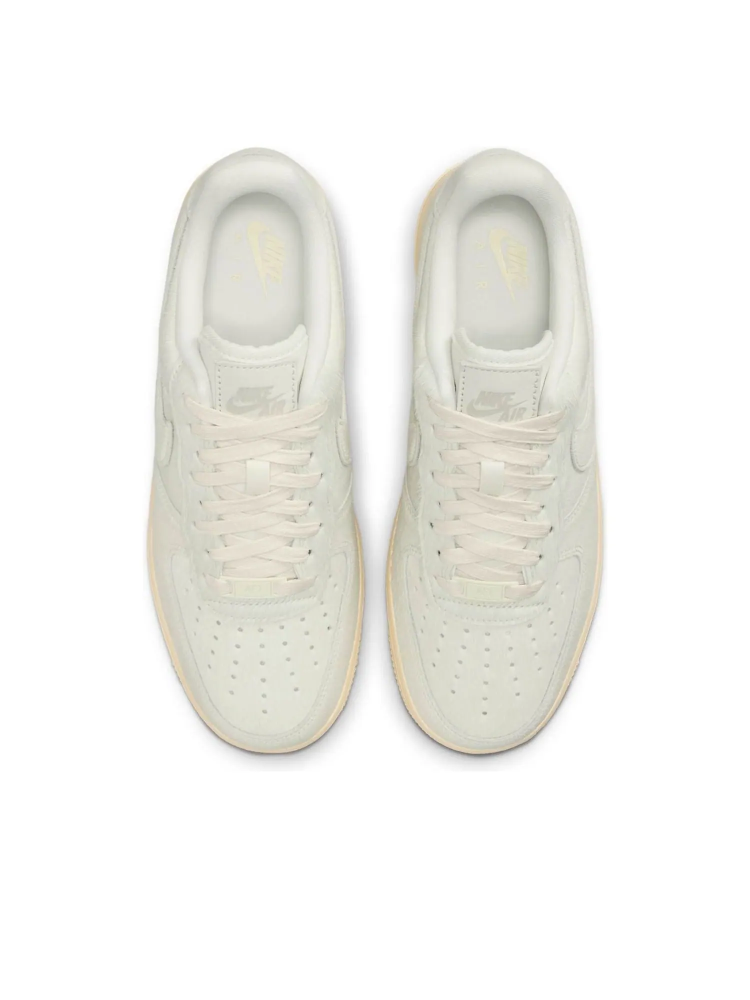 Кроссовки (WMNS) Nike Air Force 1 Low '07 'Sail Pony Hair' — изображение 2 из 6, бежевый