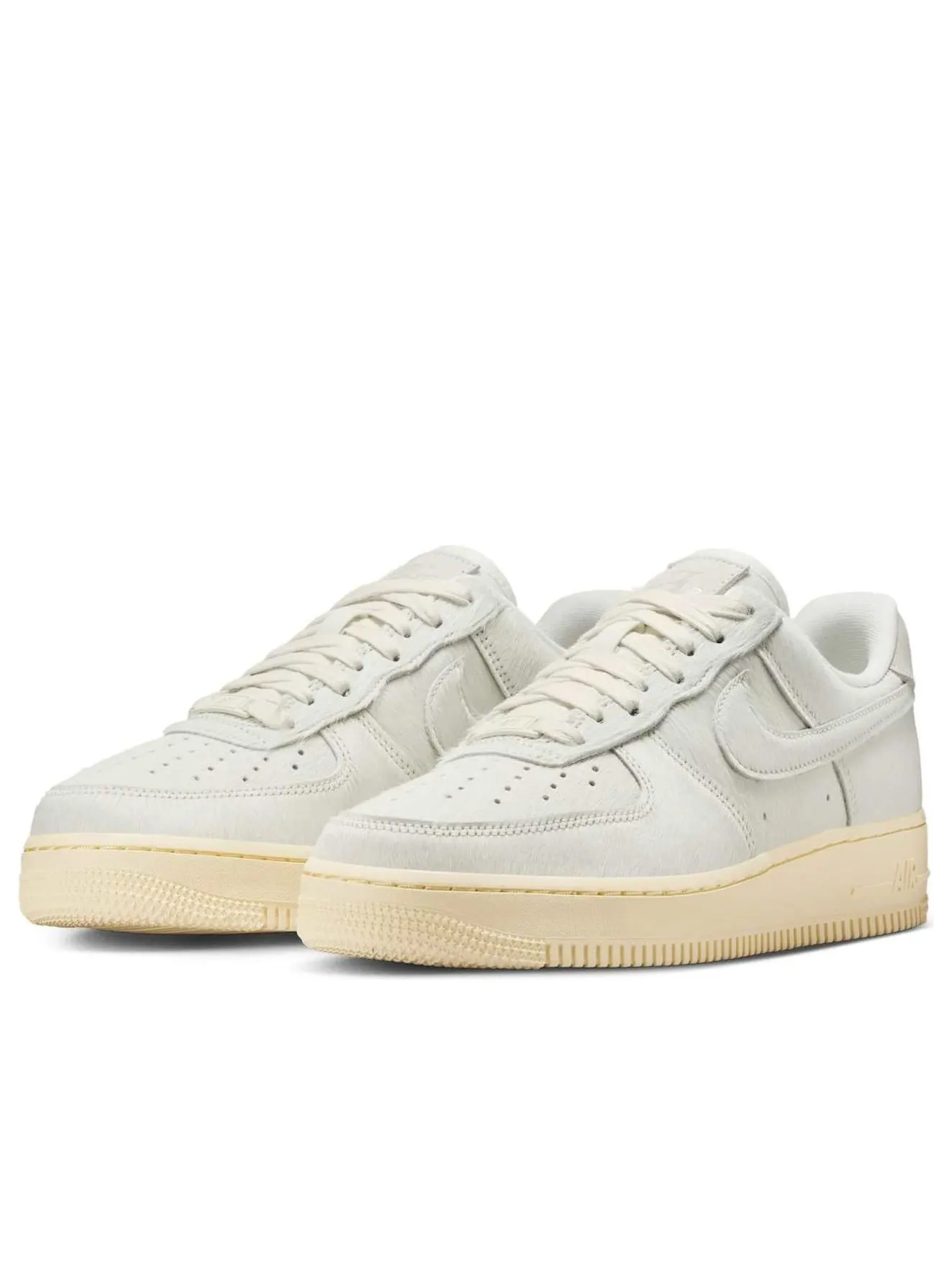 Кроссовки (WMNS) Nike Air Force 1 Low '07 'Sail Pony Hair' — изображение 4 из 6, бежевый