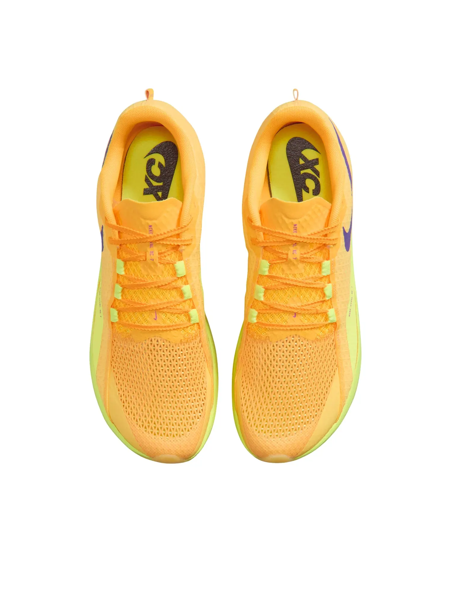 Кроссовки Nike Zoom Rival XC 7 'Citron Pulse Blue Void' II7399-800 — изображение 3 из 7, желтый