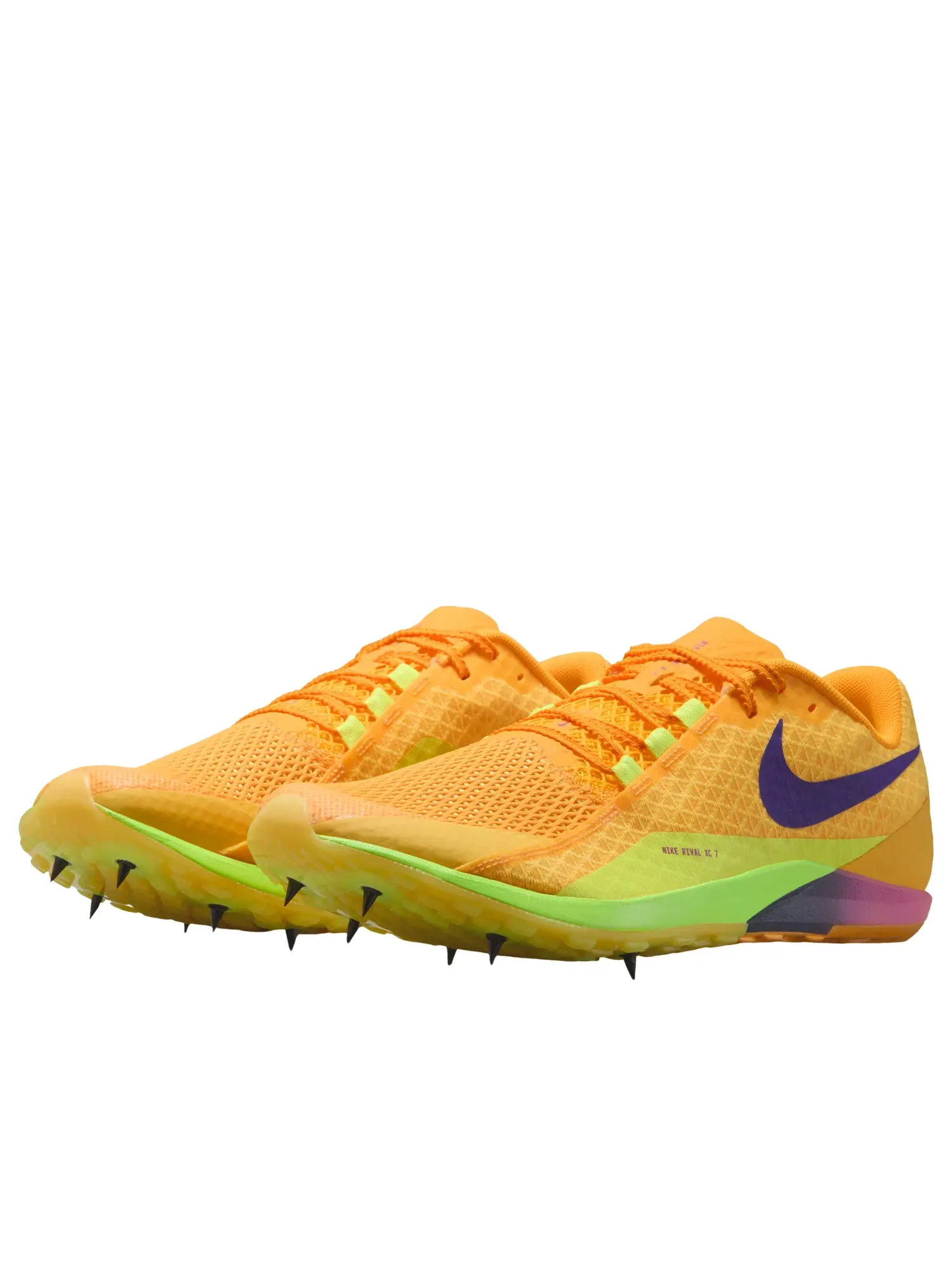 Кроссовки Nike Zoom Rival XC 7 'Citron Pulse Blue Void' II7399-800 — изображение 5 из 7, желтый