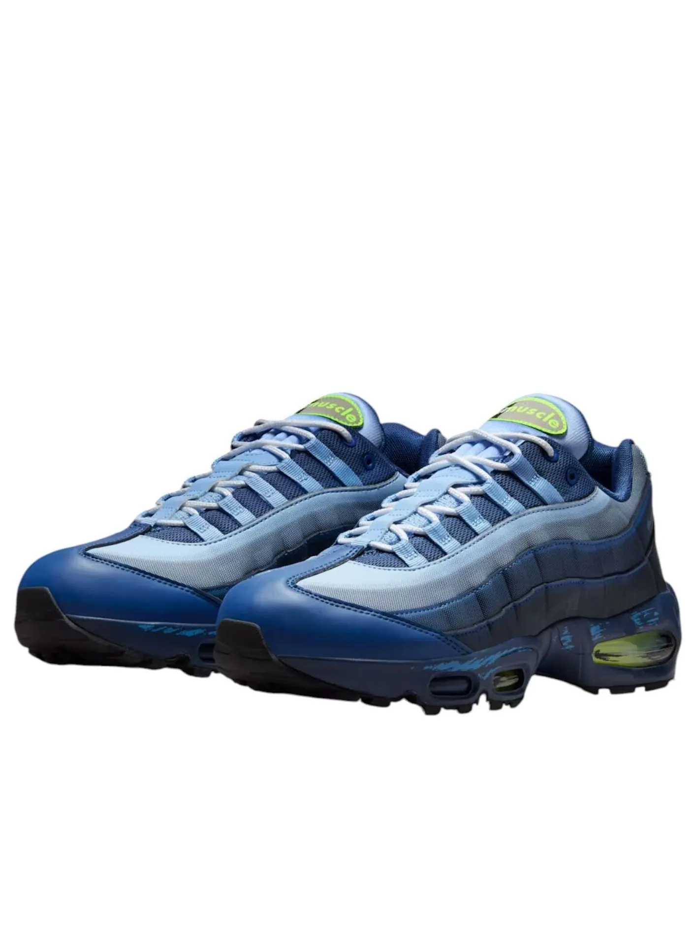 Кроссовки Nike x Yu-Gi-Oh! Air Max Muscle 95 'Joey' с карточкой — изображение 2 из 7, синий/темно-синий/синий