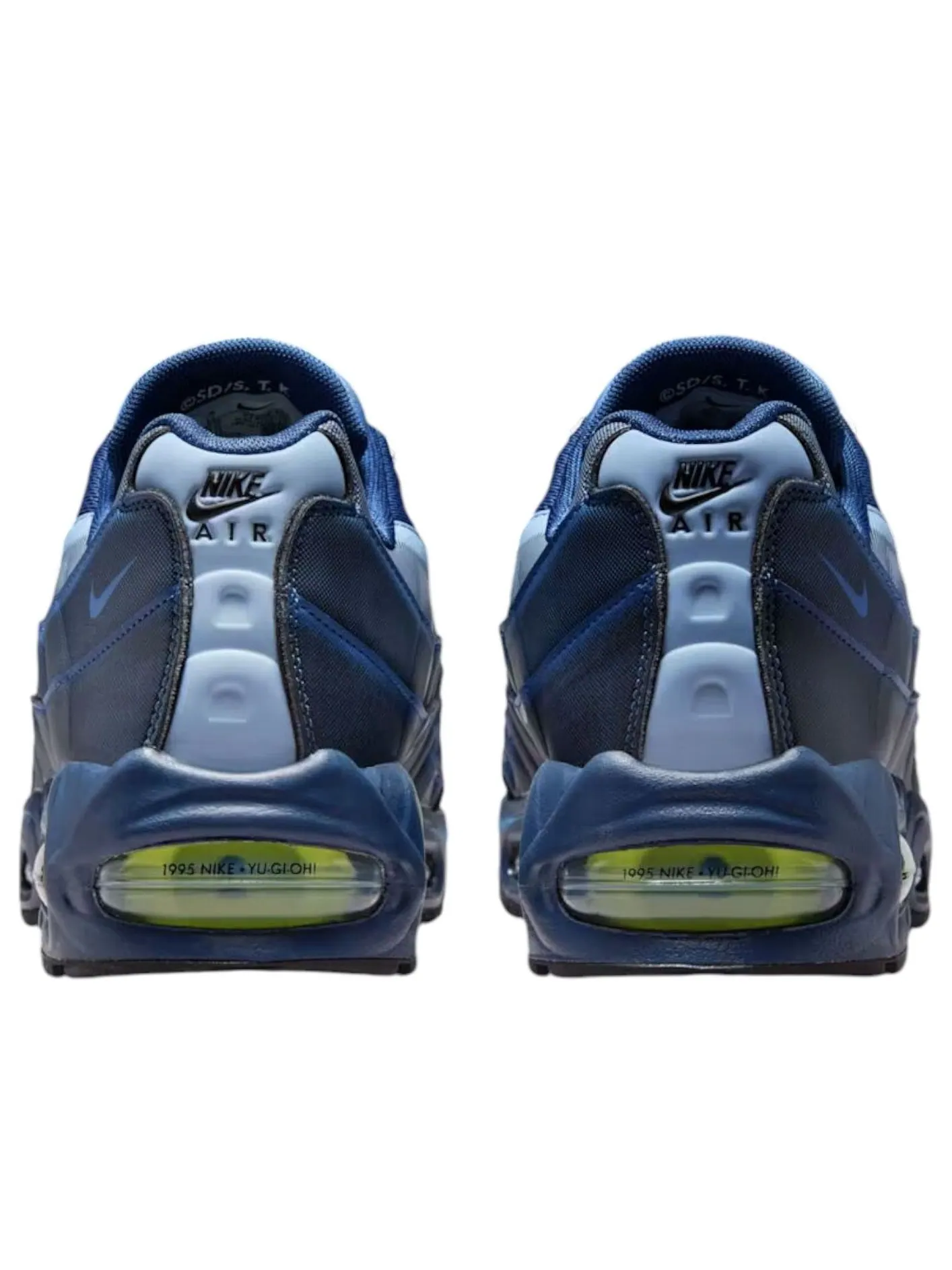 Кроссовки Nike x Yu-Gi-Oh! Air Max Muscle 95 'Joey' с карточкой — изображение 4 из 7, синий/темно-синий/синий