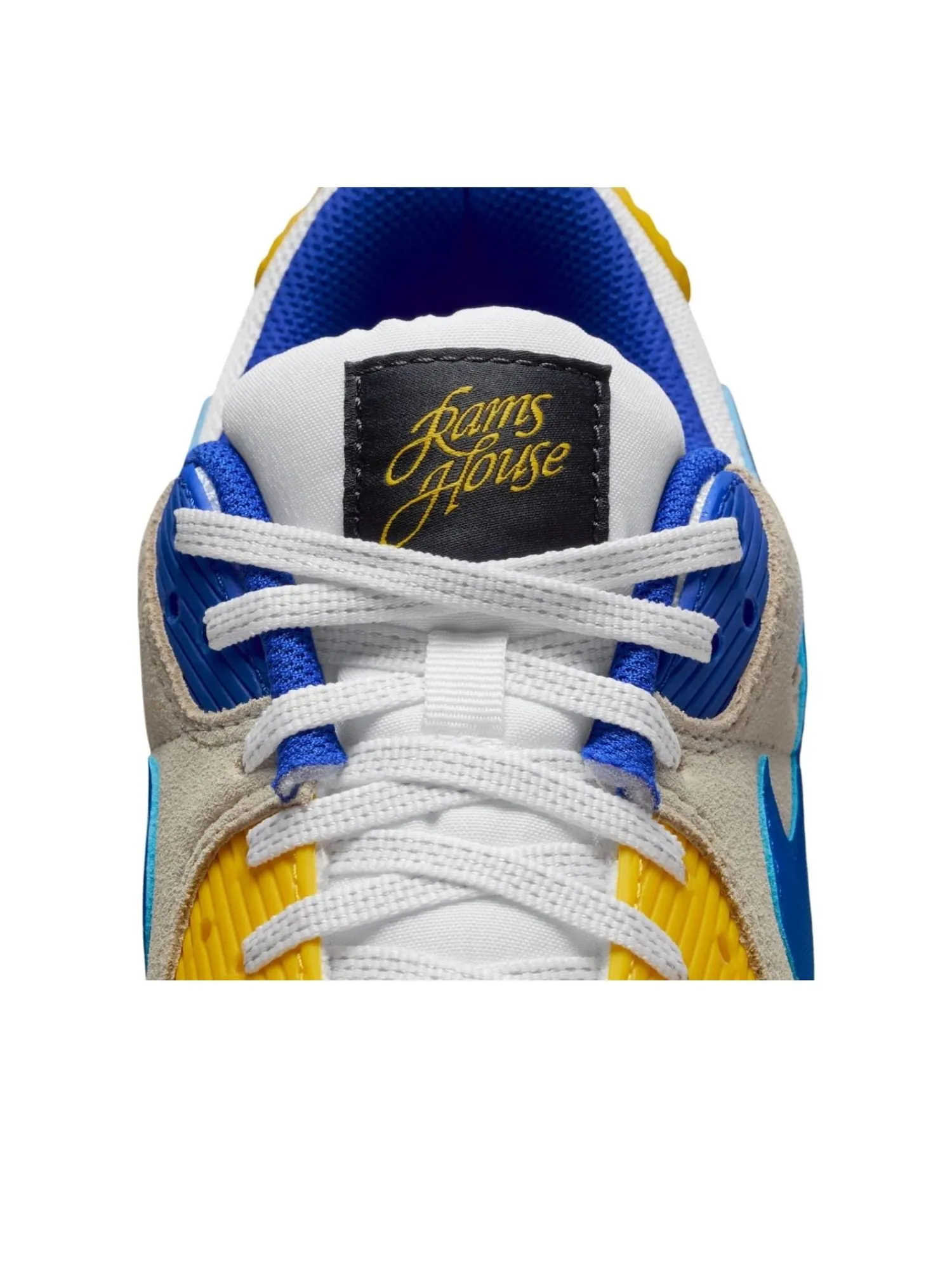 Кроссовки Nike Air Max 90 'Los Angeles Rams' — изображение 5 из 5, белый/синий
