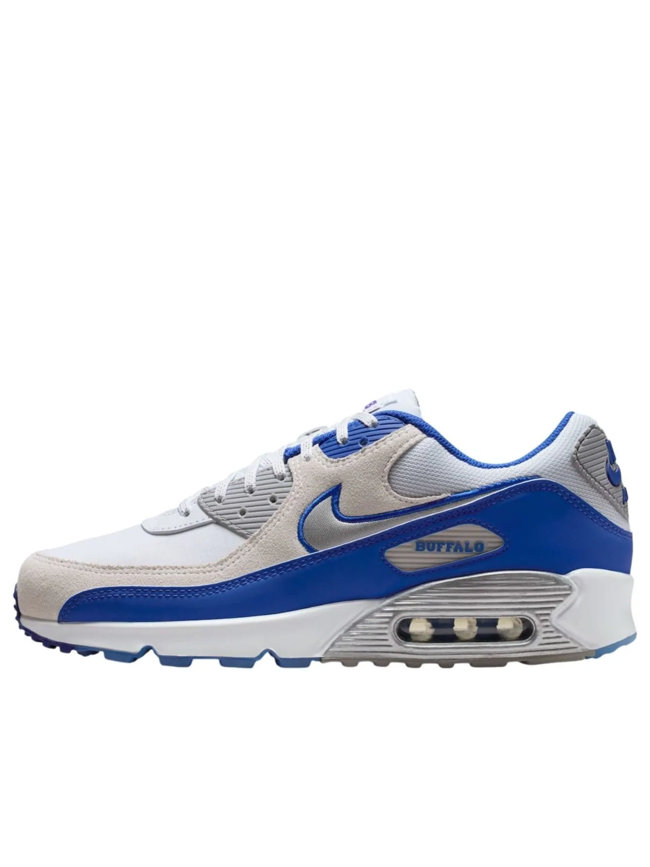Кроссовки Nike Air Max 90 'Buffalo Bills' — изображение 1 из 5, белый/черный
