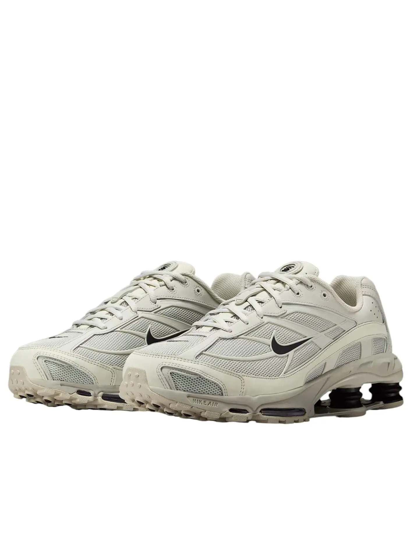 Кроссовки Nike Shox Ride 2 'Light Bone Black' — изображение 2 из 6, бежевый