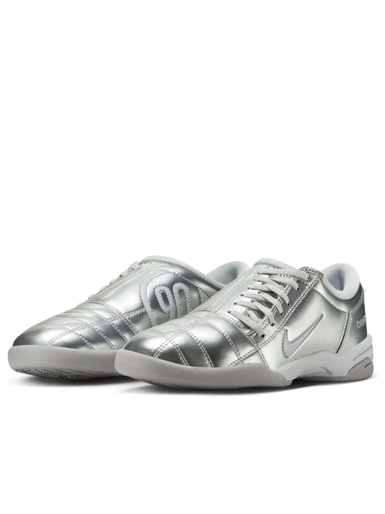 Кроссовки (WMNS) Nike Total 90 'Metallic Platinum' — изображение 4 из 6, серебряный