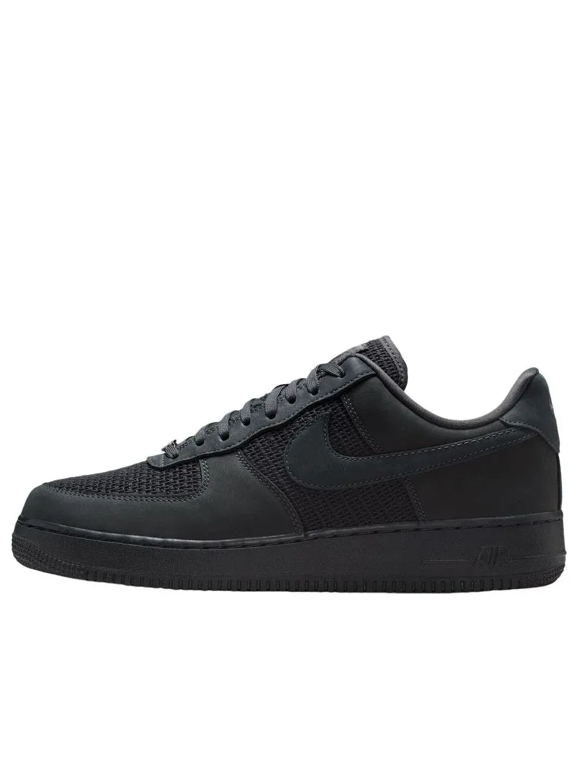 Кроссовки Nike Air Force 1 Low Woven 'Anthracite' — изображение 1 из 5, черный