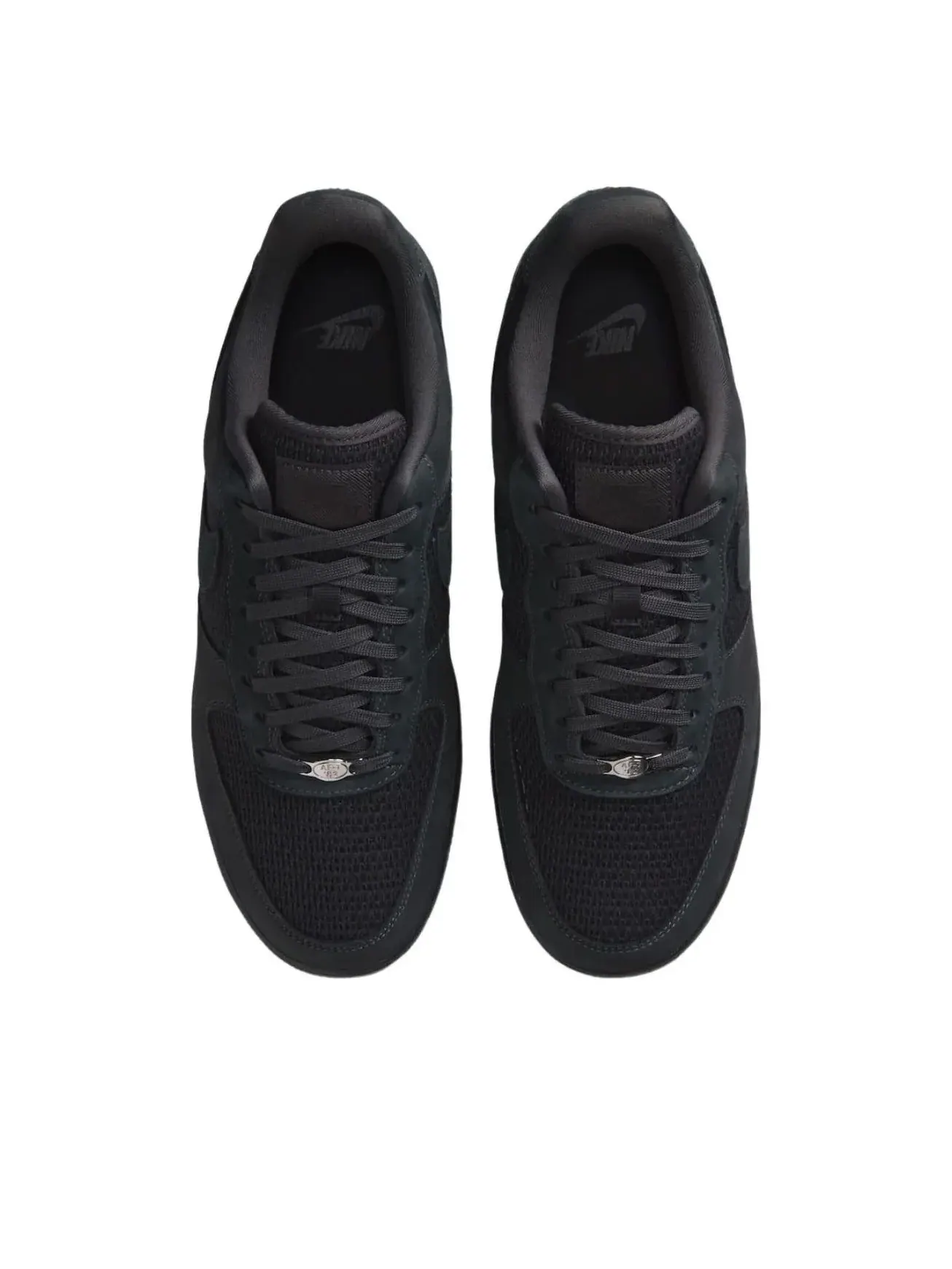 Кроссовки Nike Air Force 1 Low Woven 'Anthracite' — изображение 3 из 5, черный
