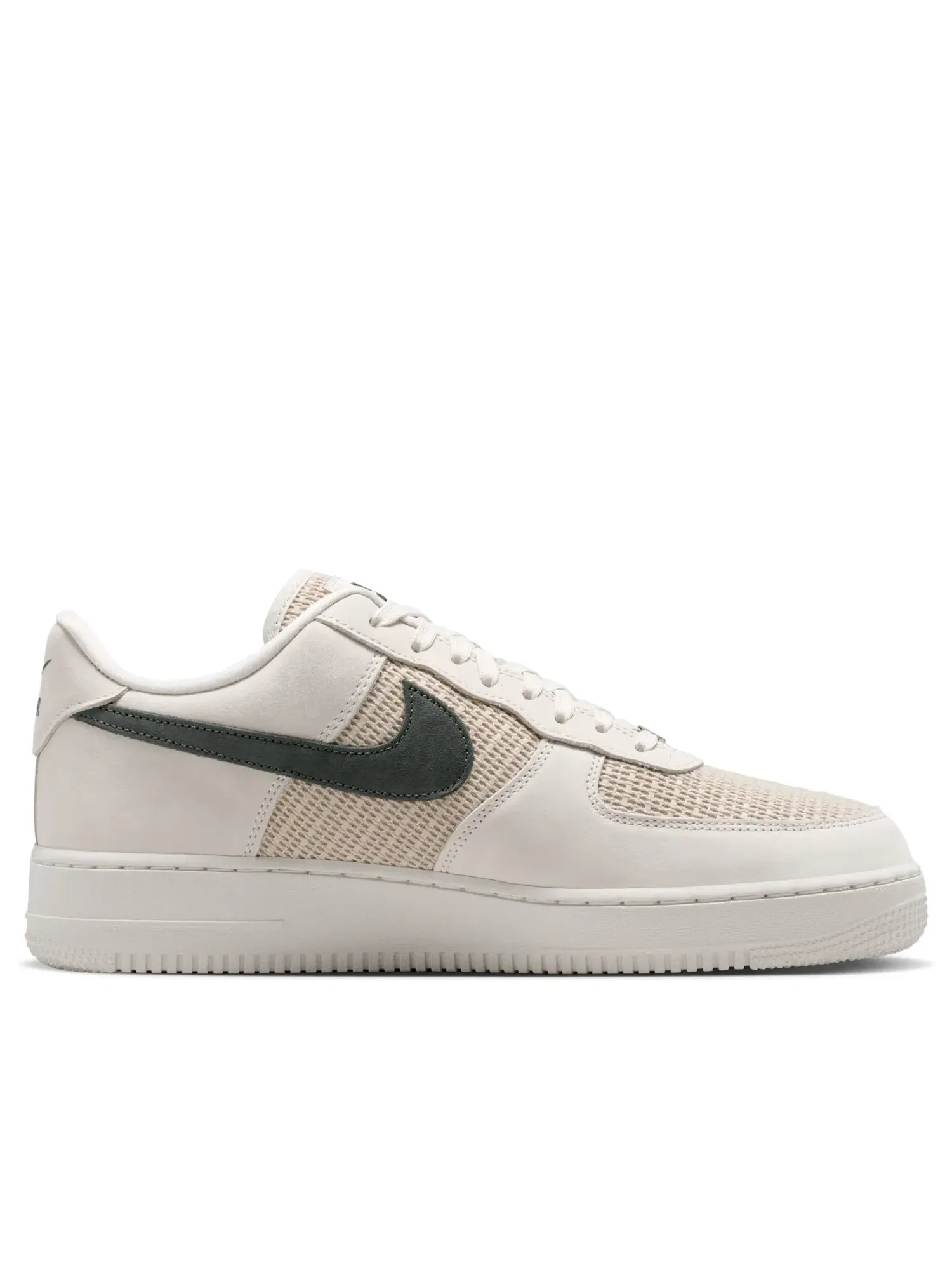 Мужские кроссовки с кожаным верхом Air Force 1 '07 LV8 Phantom Cream Nike — изображение 2 из 7, бежевый