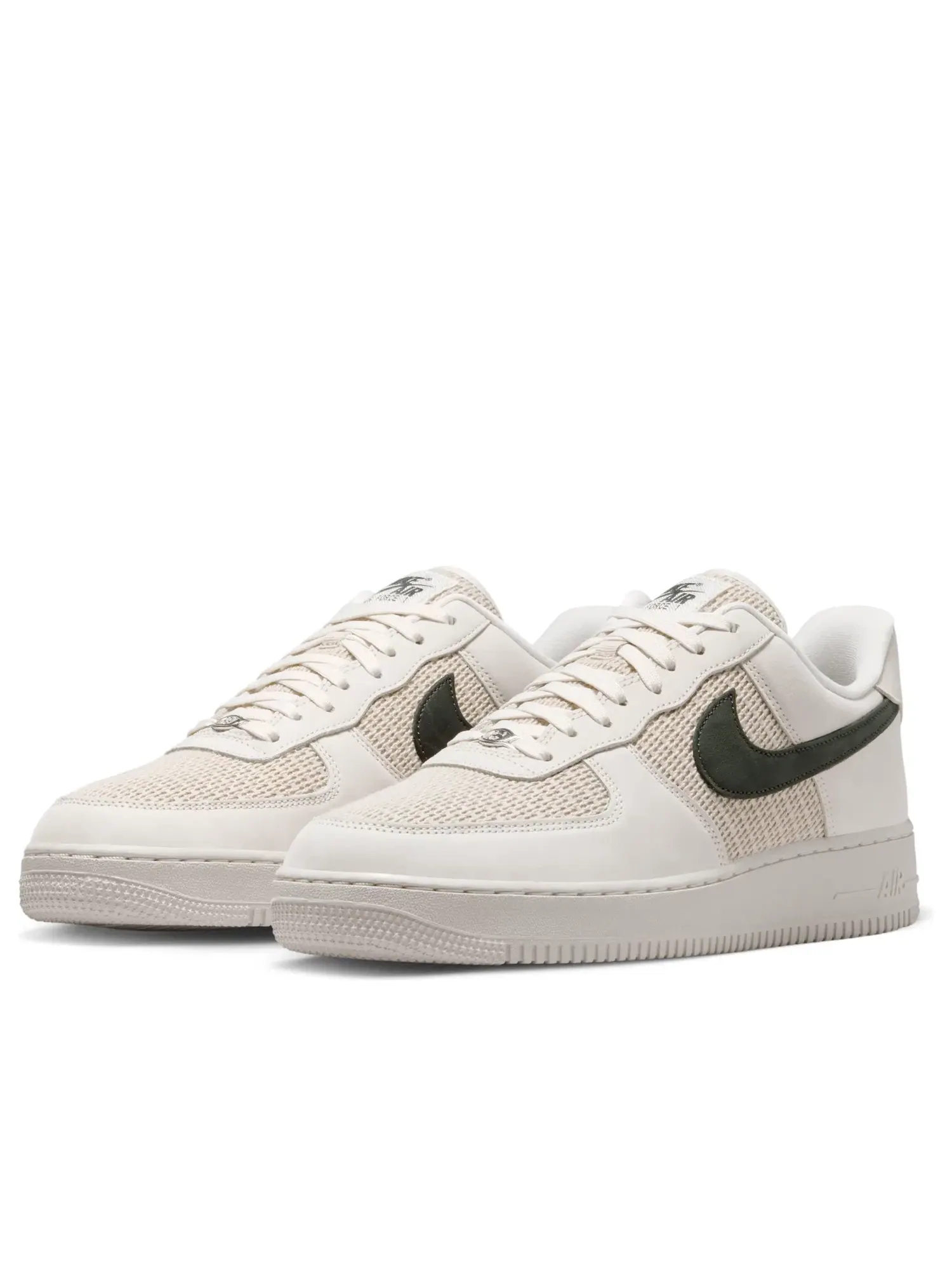 Мужские кроссовки с кожаным верхом Air Force 1 '07 LV8 Phantom Cream Nike — изображение 5 из 7, бежевый