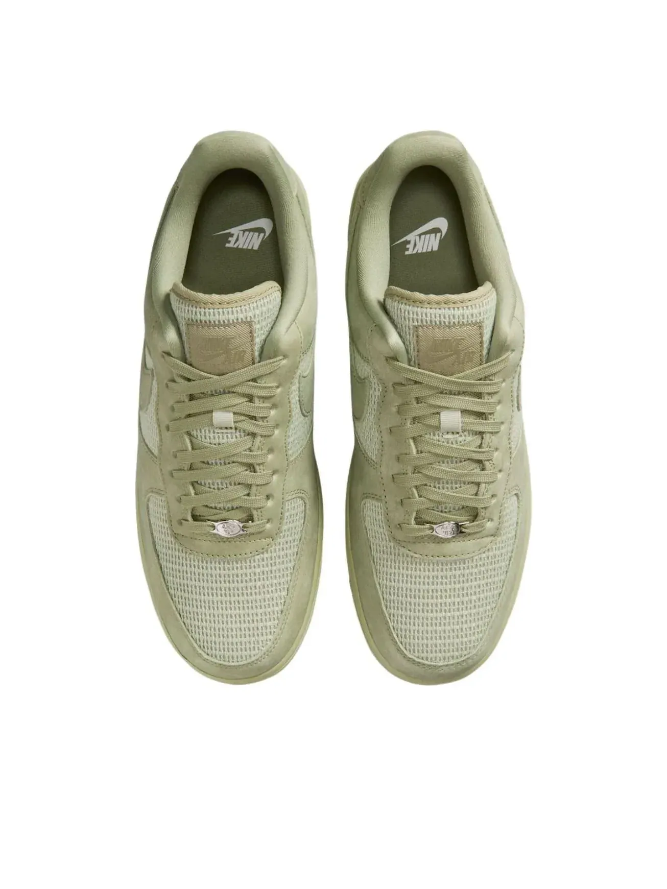 Кроссовки Nike Air Force 1 Low Woven 'Dusty Olive' — изображение 3 из 5, оливковый зеленый