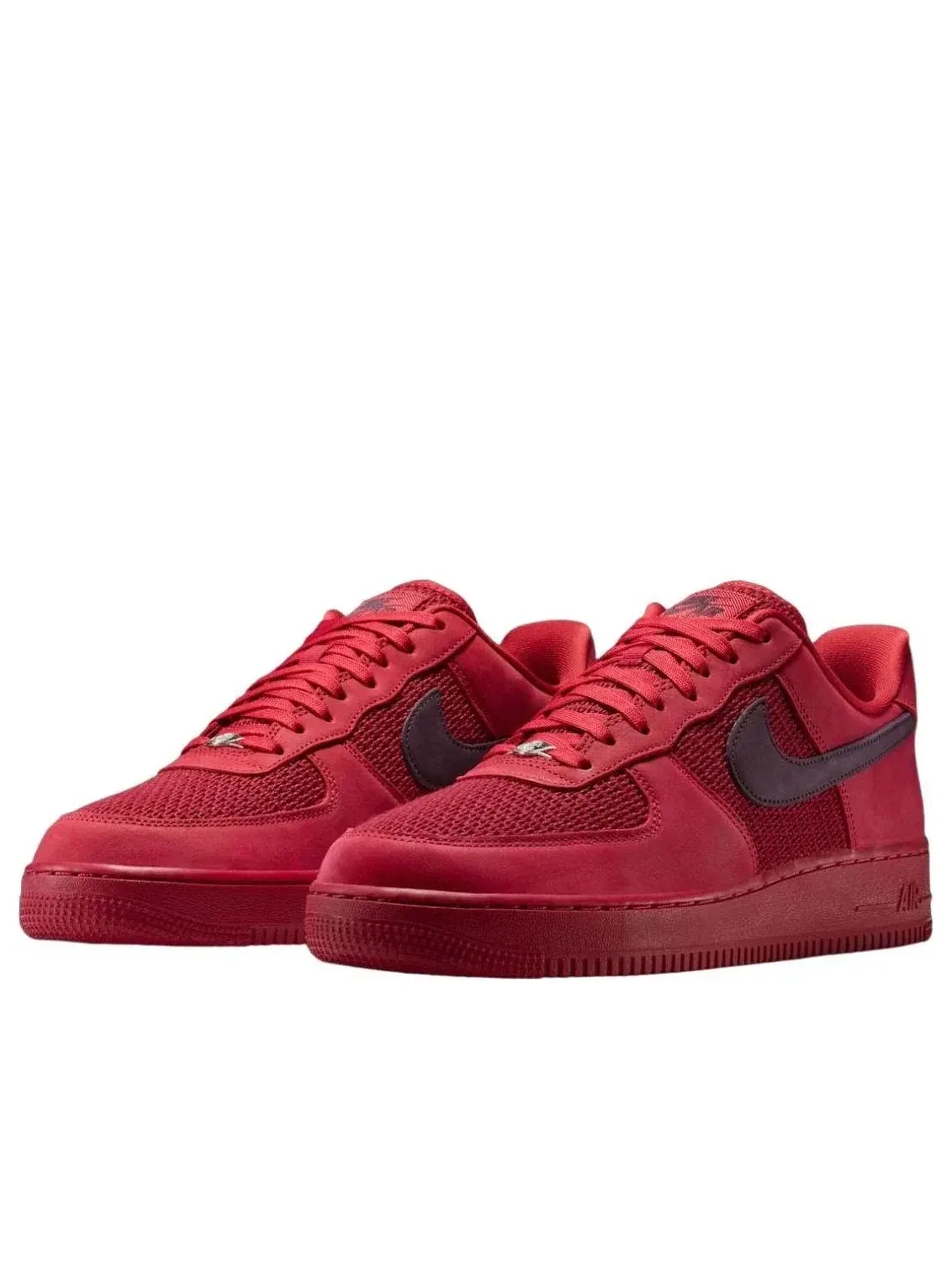 Мужские кроссовки с плетеным верхом Nike Air Force 1 Low Tough Red — изображение 2 из 5, красный