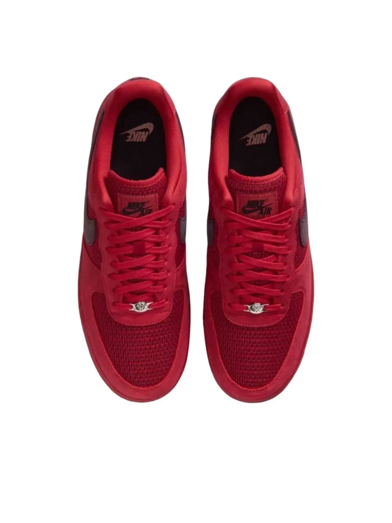 Мужские кроссовки с плетеным верхом Nike Air Force 1 Low Tough Red — изображение 3 из 5, красный
