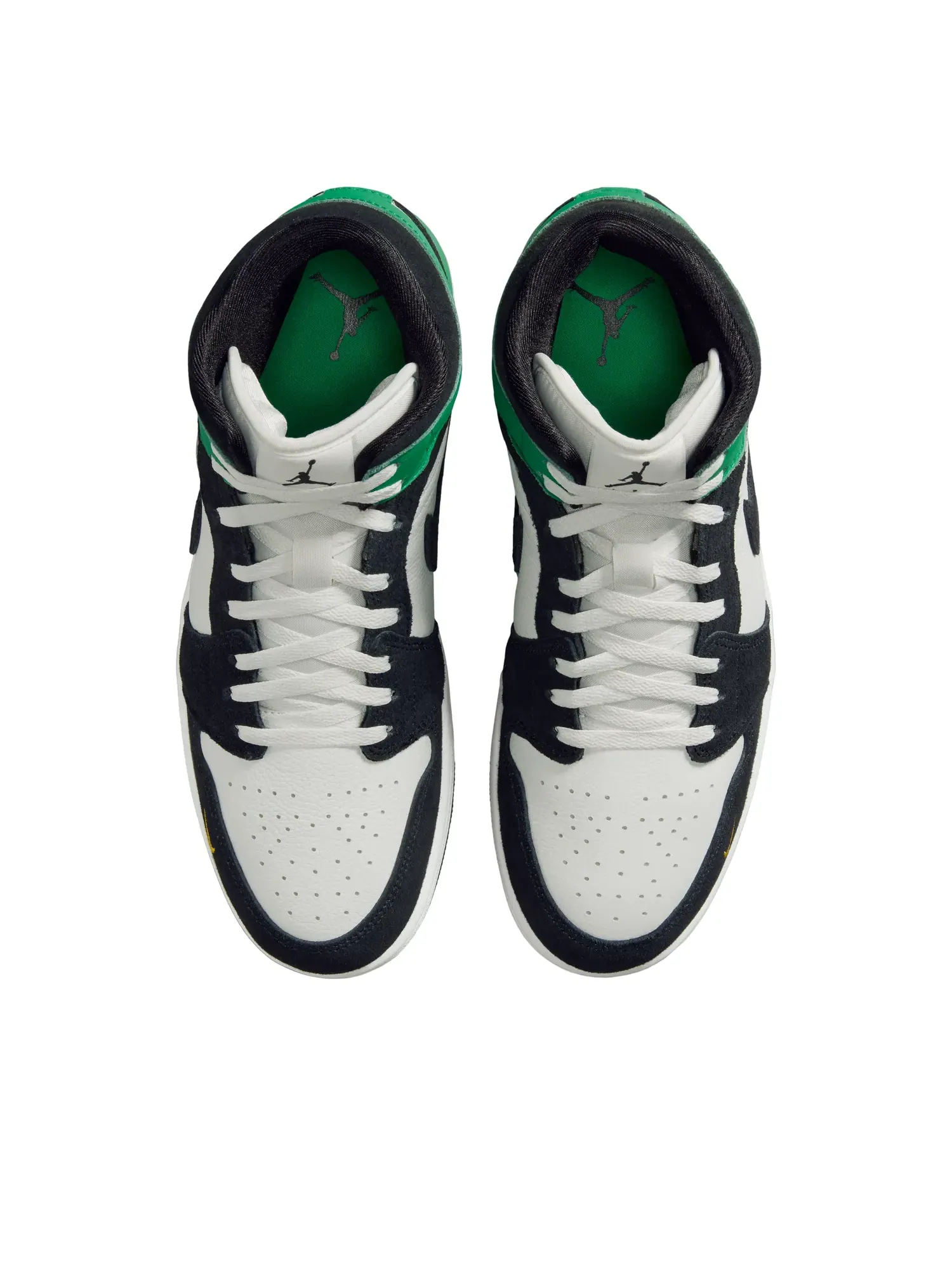 Кроссовки Jordan 1 Mid SE 'Lucky Green' II9812-100 — изображение 2 из 6, черный