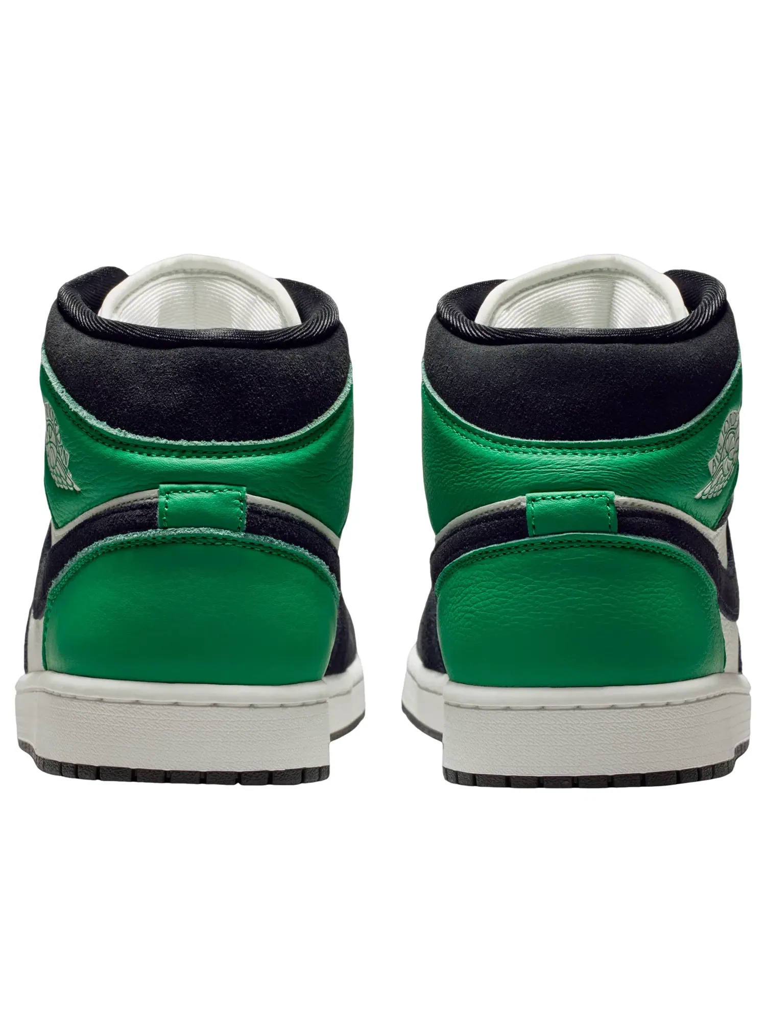 Кроссовки Jordan 1 Mid SE 'Lucky Green' II9812-100 — изображение 3 из 6, черный