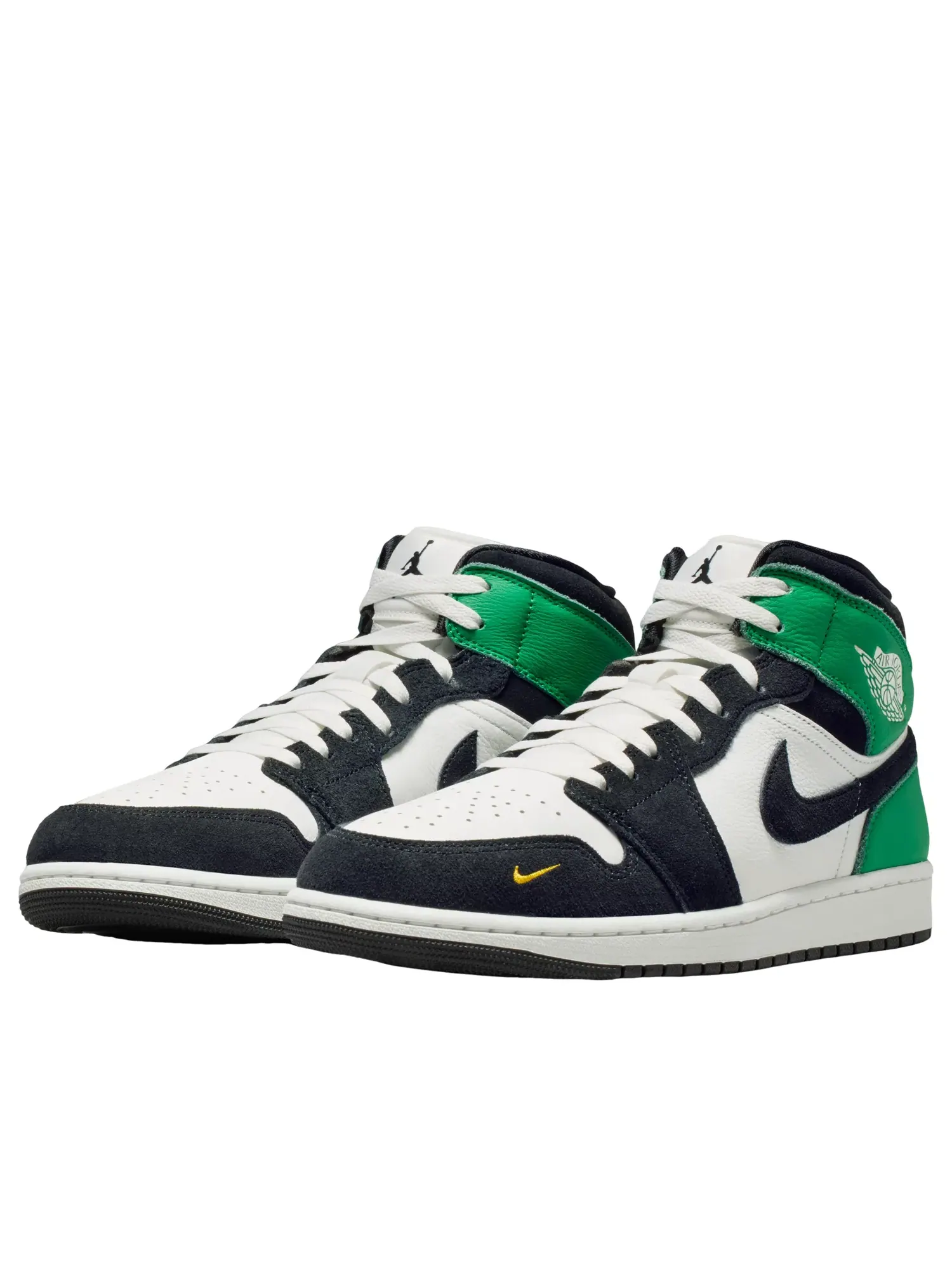 Кроссовки Jordan 1 Mid SE 'Lucky Green' II9812-100 — изображение 4 из 6, черный