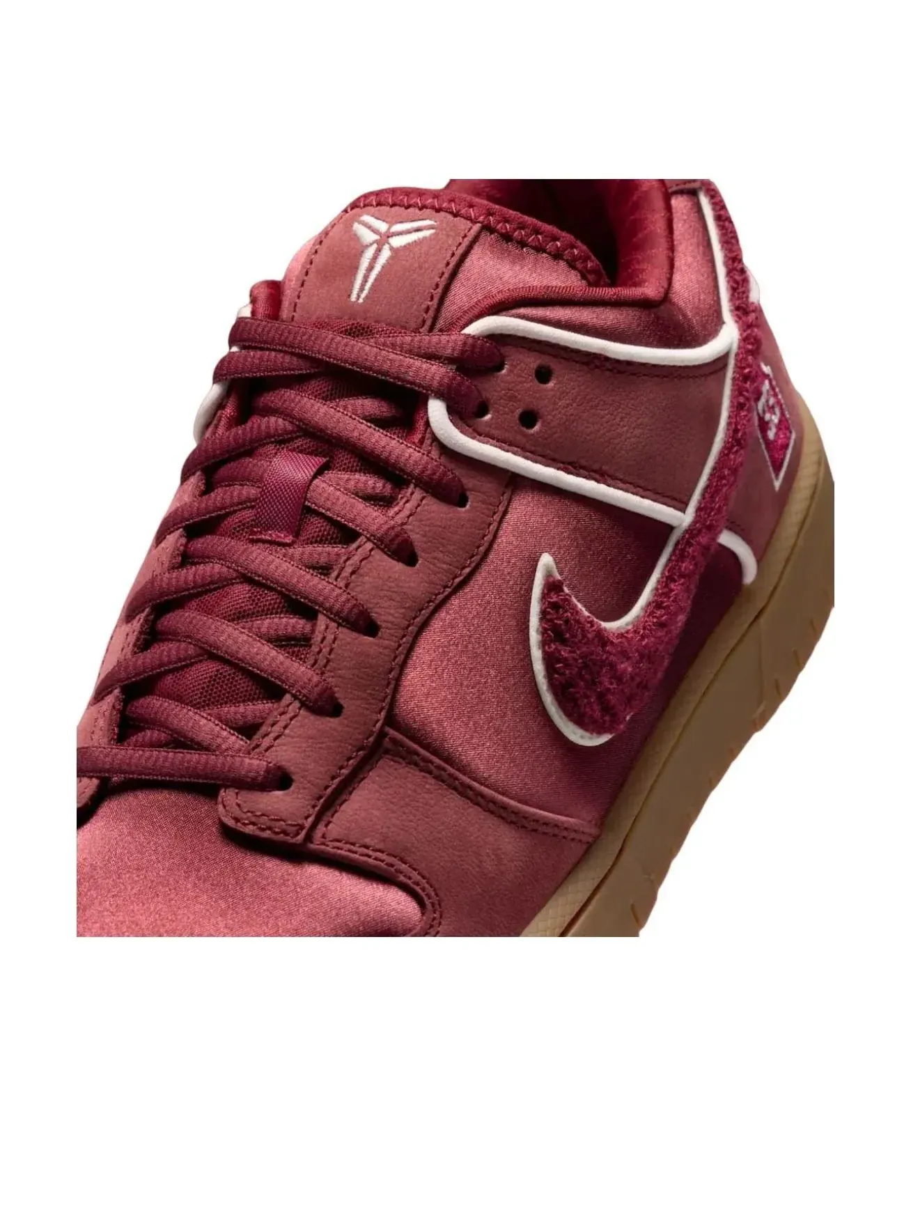Кроссовки Nike x Kobe Bryant Air Force 1 Low 'Team Red White' — изображение 6 из 6, красный