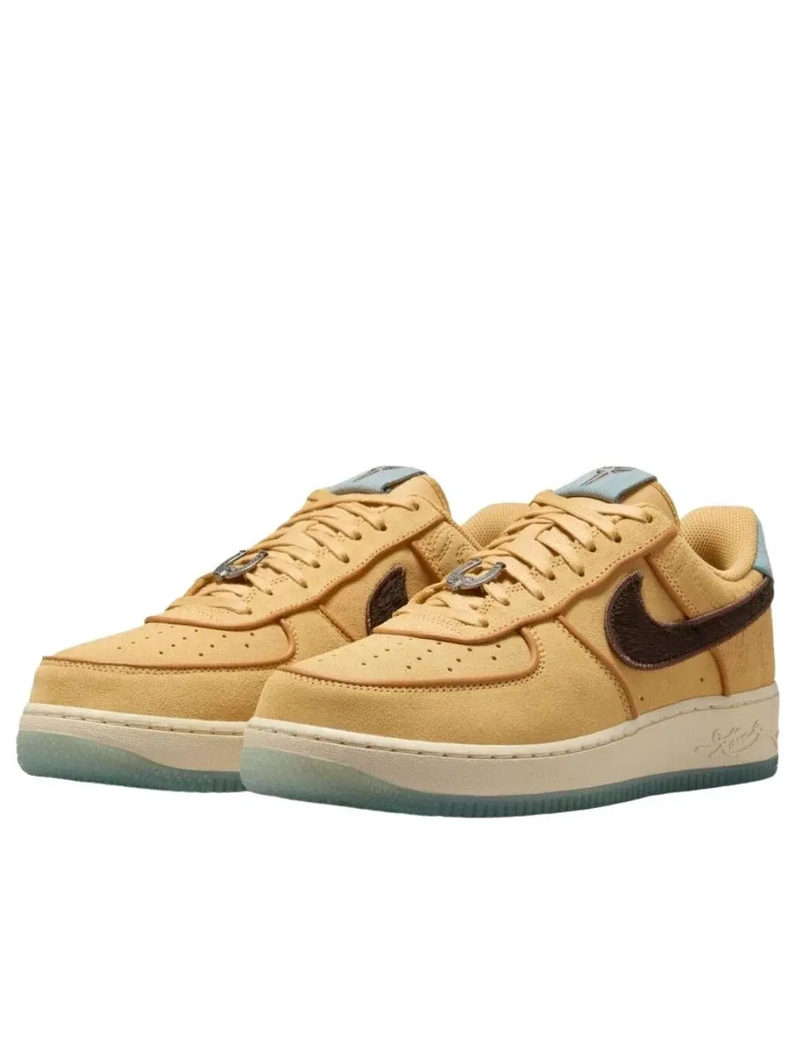Кроссовки Nike x Коби Брайант x Pau Gasol Air Force 1 'Siempre Hermano' IM0582-700 — изображение 2 из 7, коричневый