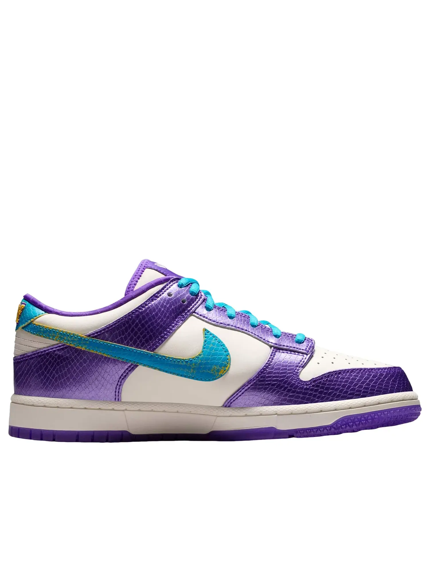 Мужские кроссовки низкие с кожаным верхом Nike Dunk Low Protro 'Charlotte to LA' — изображение 2 из 6, фиолетовый