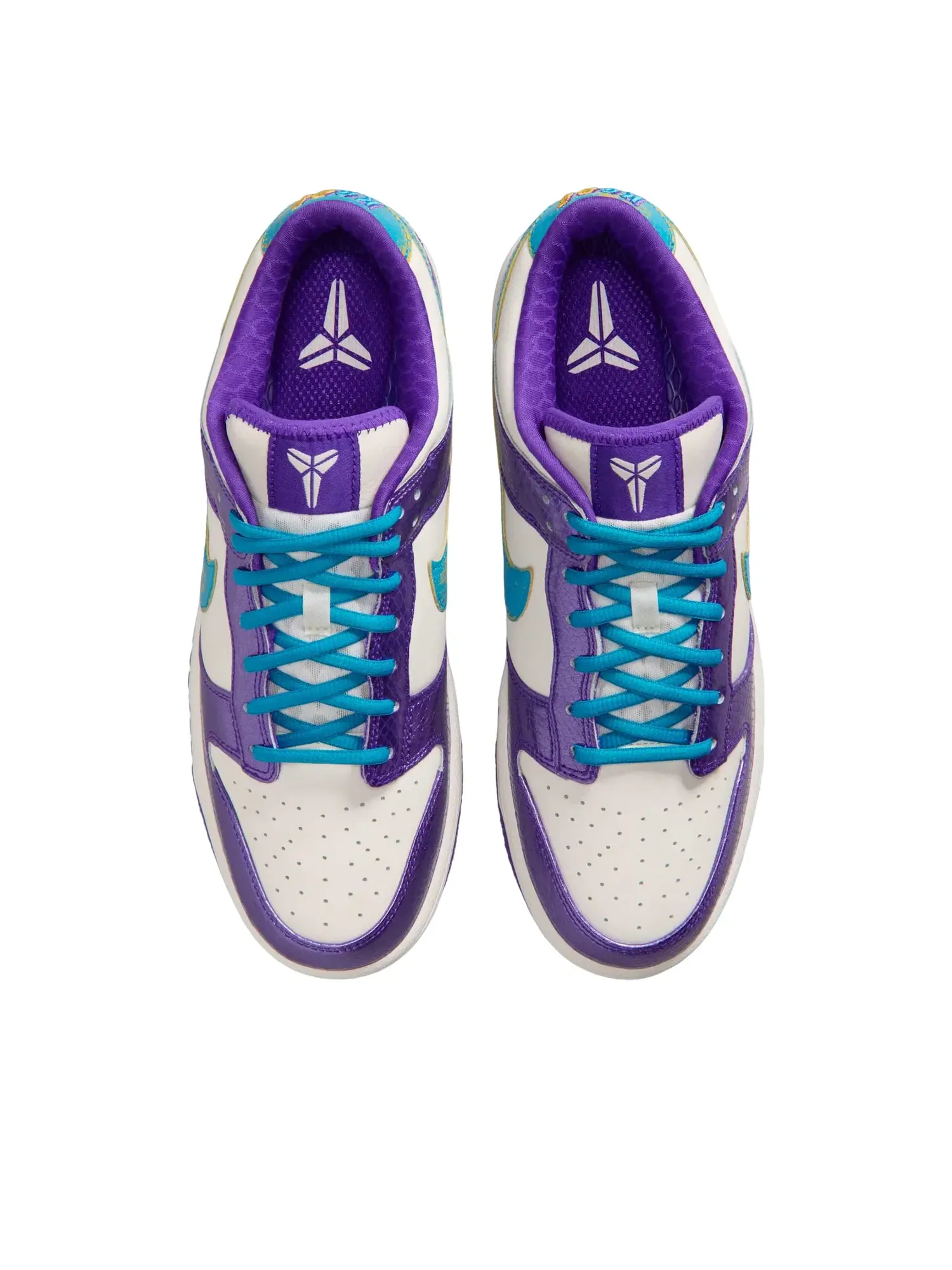 Мужские кроссовки низкие с кожаным верхом Nike Dunk Low Protro 'Charlotte to LA' — изображение 3 из 6, фиолетовый