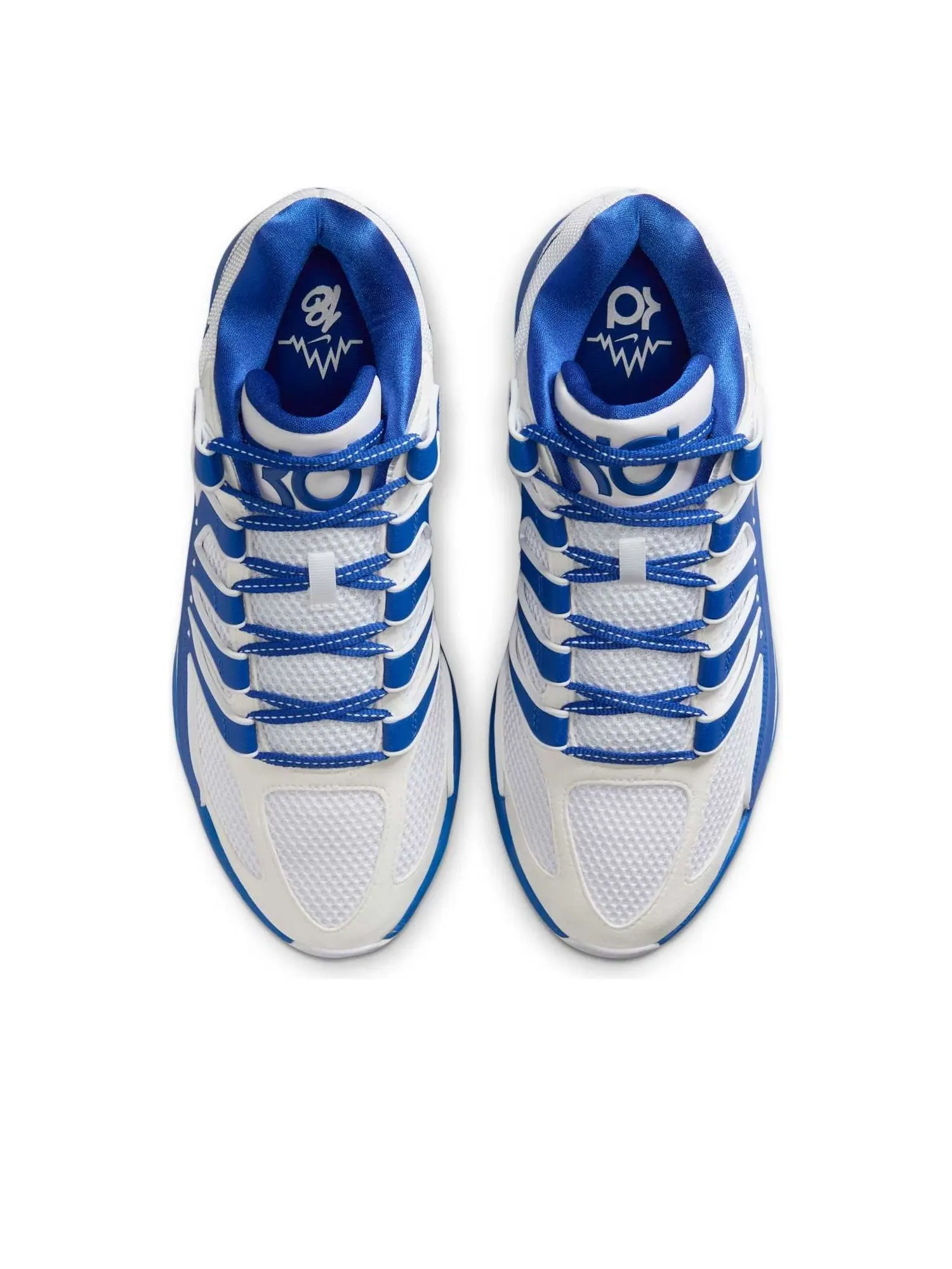 Кроссовки Nike KD 18 TB 'White Game Royal' — изображение 2 из 6, белый