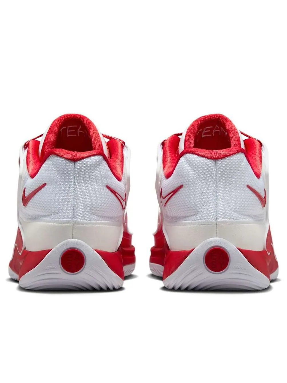Кроссовки Nike KD 18 TB 'White University Red' — изображение 3 из 6, белый