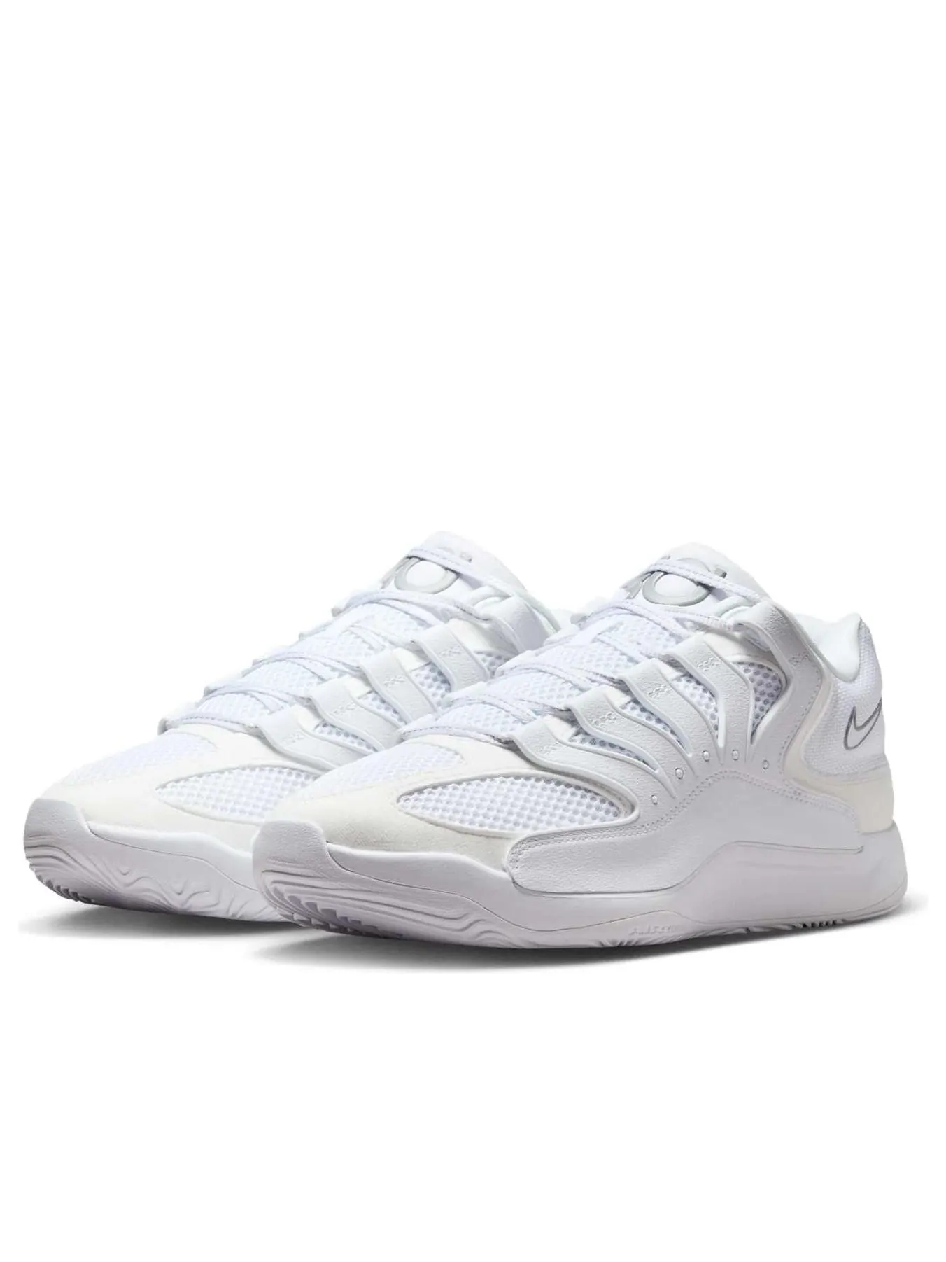 Кроссовки Nike KD 18 'Pure Money' — изображение 4 из 6, белый/белый