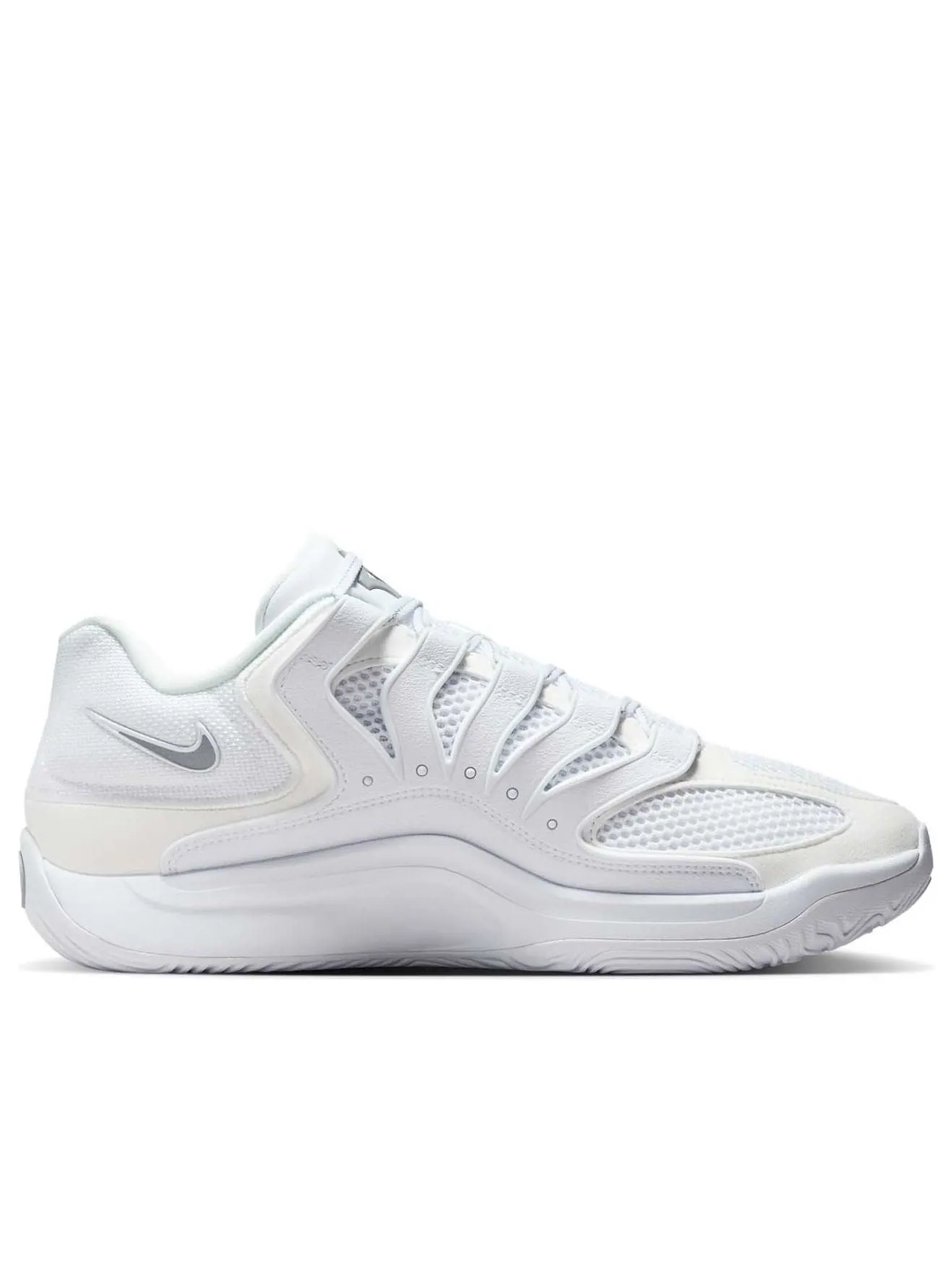 Кроссовки Nike KD 18 'Pure Money' — изображение 6 из 6, белый/белый