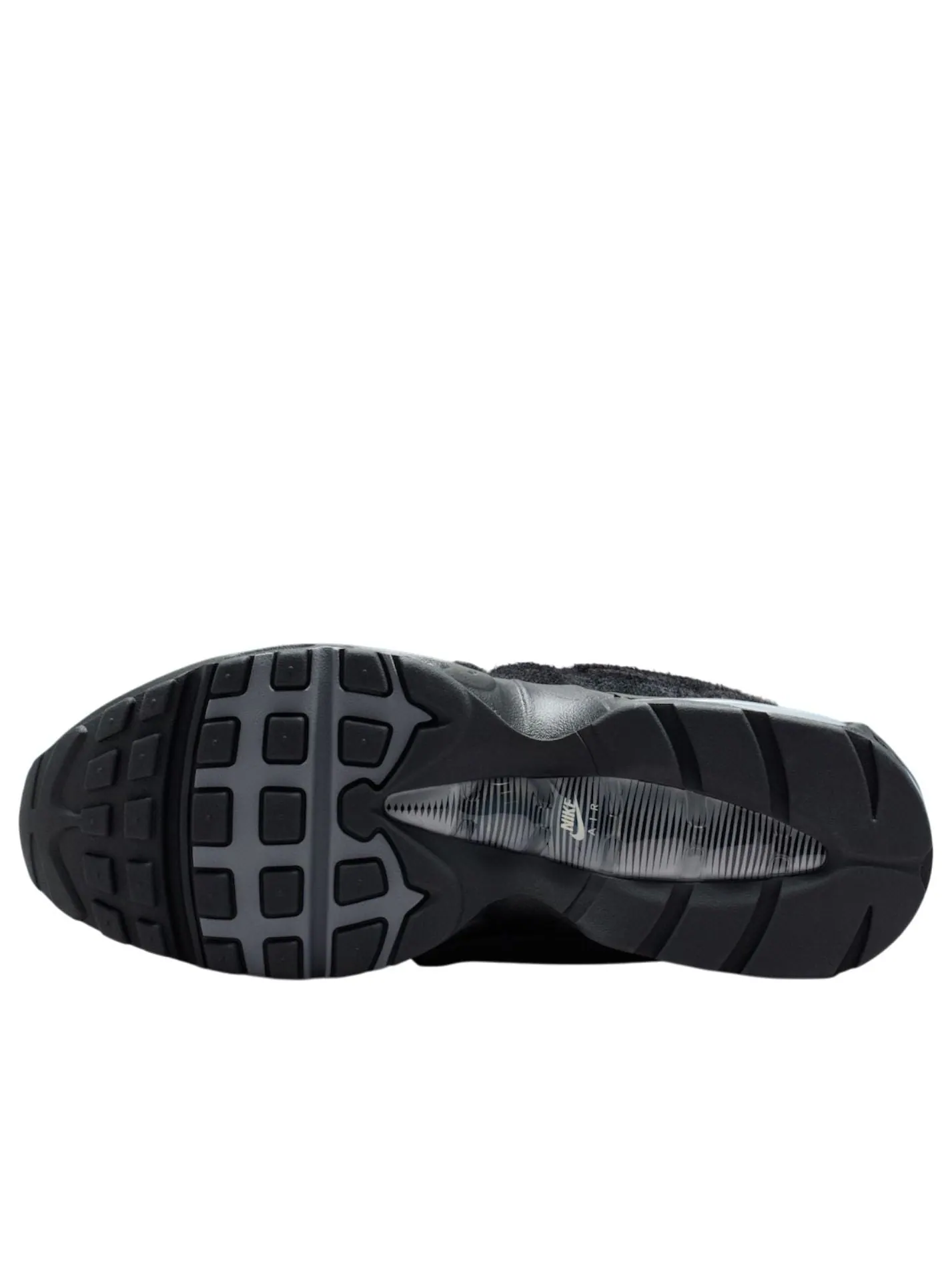 Кроссовки Nike Air Max 95 Zip 'Black' — изображение 6 из 7, черный