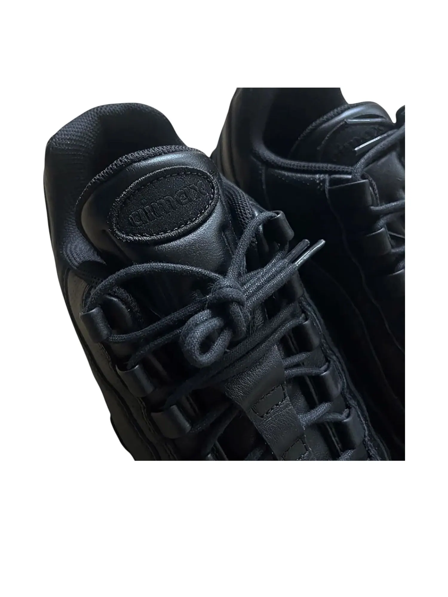 Кроссовки Nike Air Max 95 'Triple Black' — изображение 4 из 5, черный