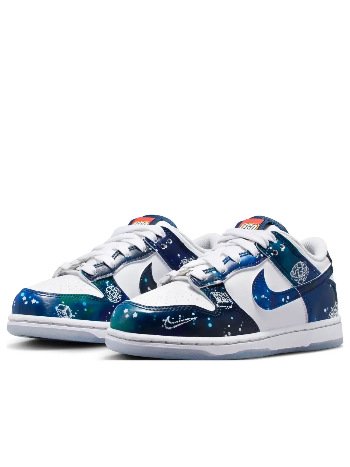 Кроссовки (PS) Nike x LEGO Dunk Low 'Brave Blue' — изображение 3 из 7, синий