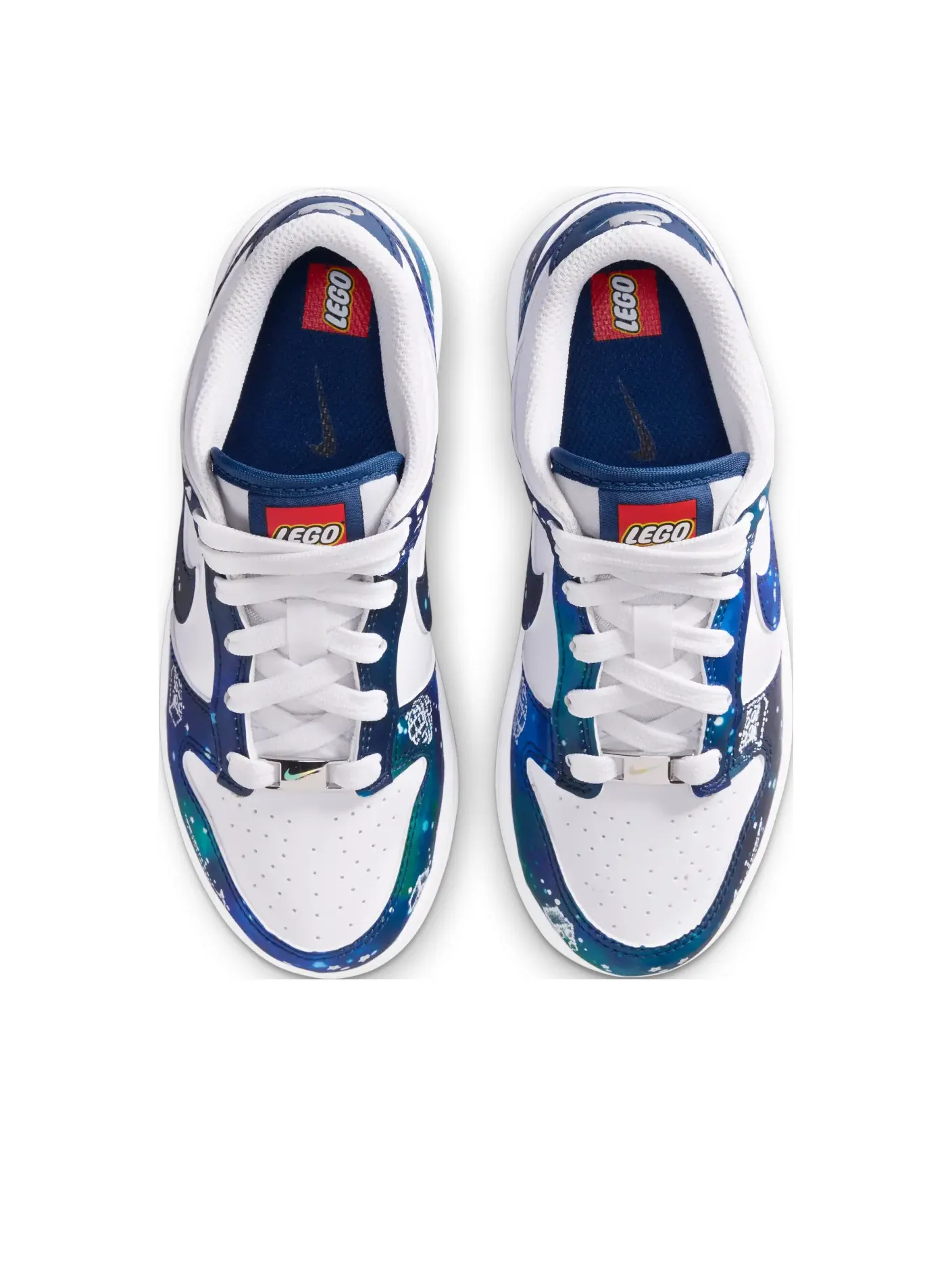 Кроссовки (PS) Nike x LEGO Dunk Low 'Brave Blue' — изображение 4 из 7, синий