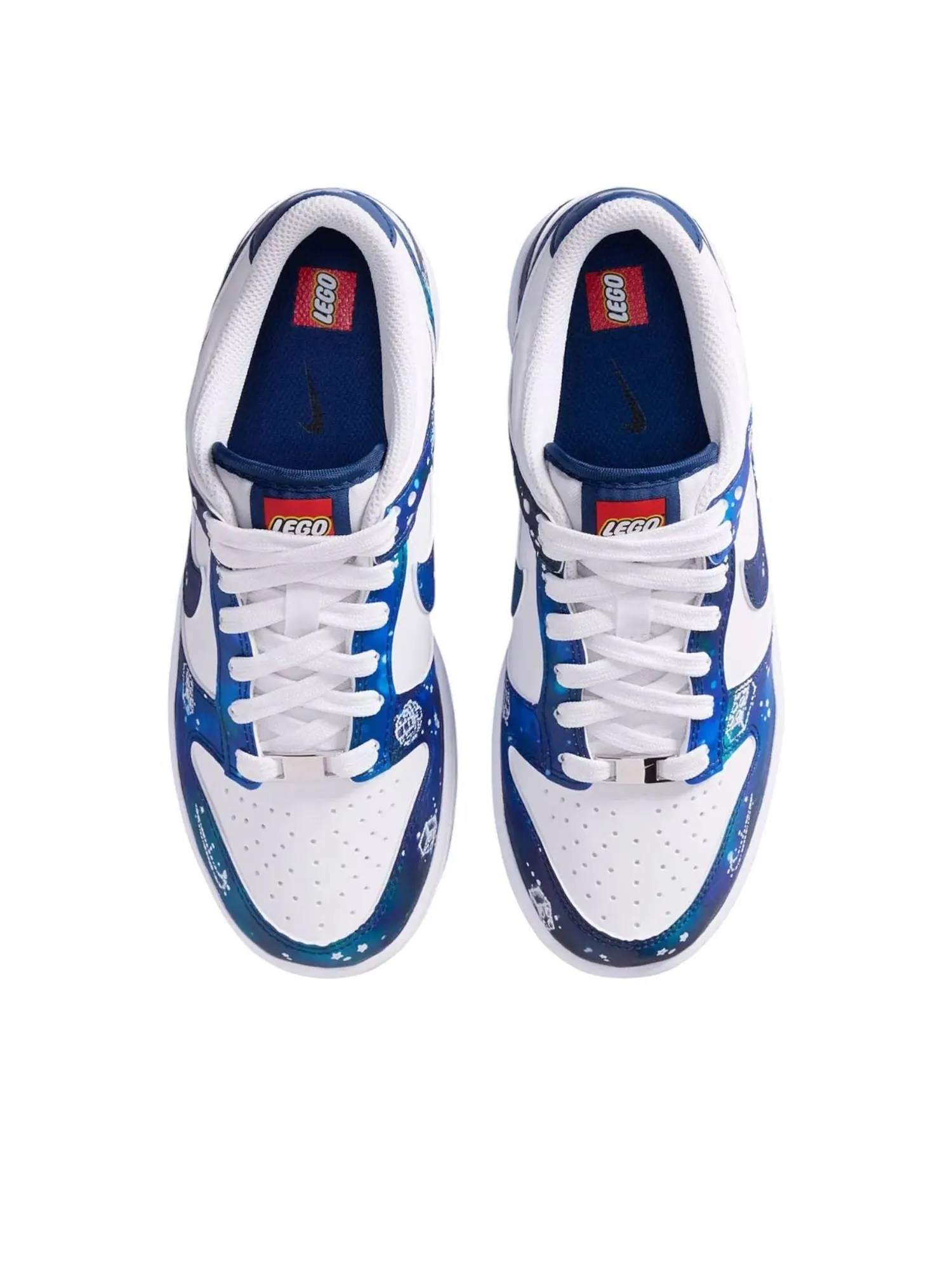 Кроссовки (GS) Nike x LEGO Dunk Low 'Brave Blue' — изображение 4 из 7, мульти
