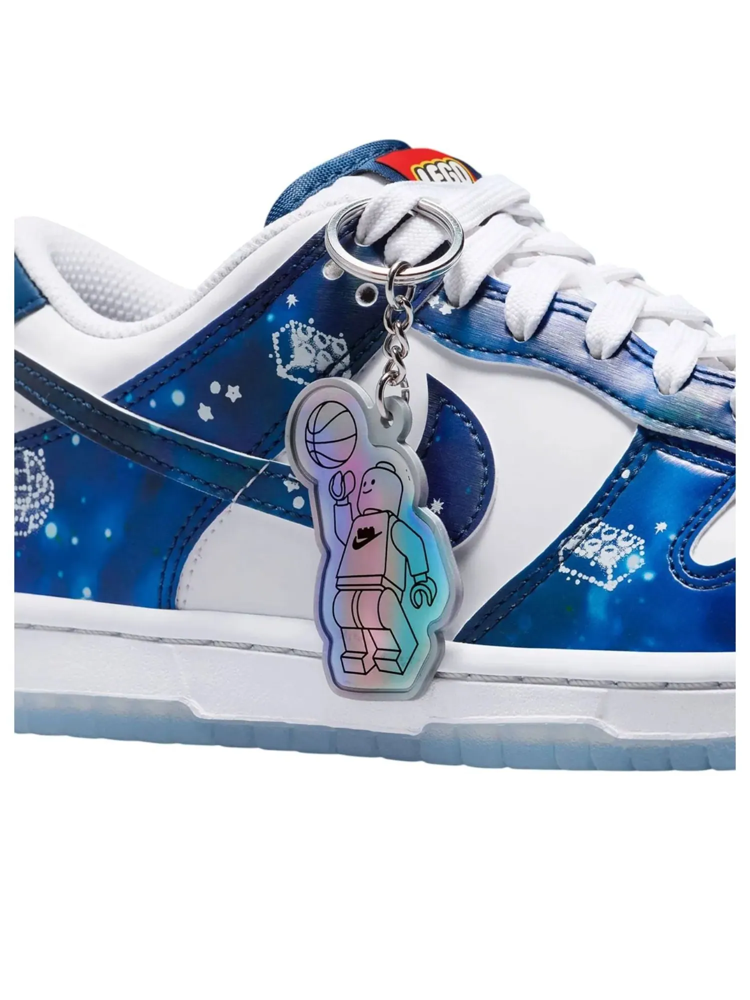 Кроссовки (GS) Nike x LEGO Dunk Low 'Brave Blue' — изображение 7 из 7, мульти