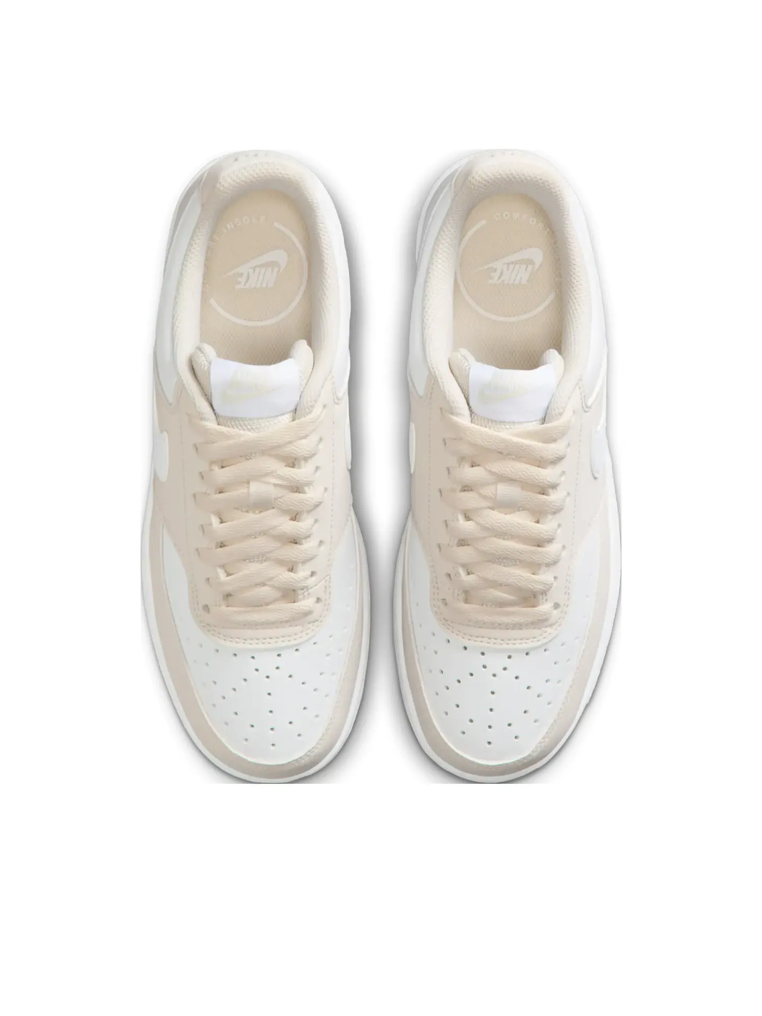 Кроссовки (WMNS) Nike Court Vision Low 'Phantom White' — изображение 4 из 7, белый