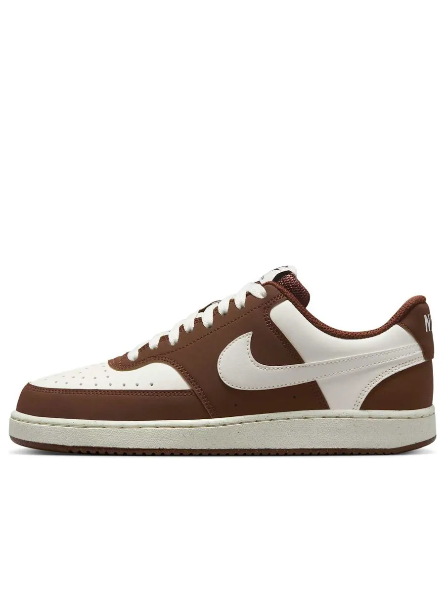 Кроссовки (WMNS) Nike Court Vision Low 'Sail Cacao Wow' — изображение 1 из 6, бежевый