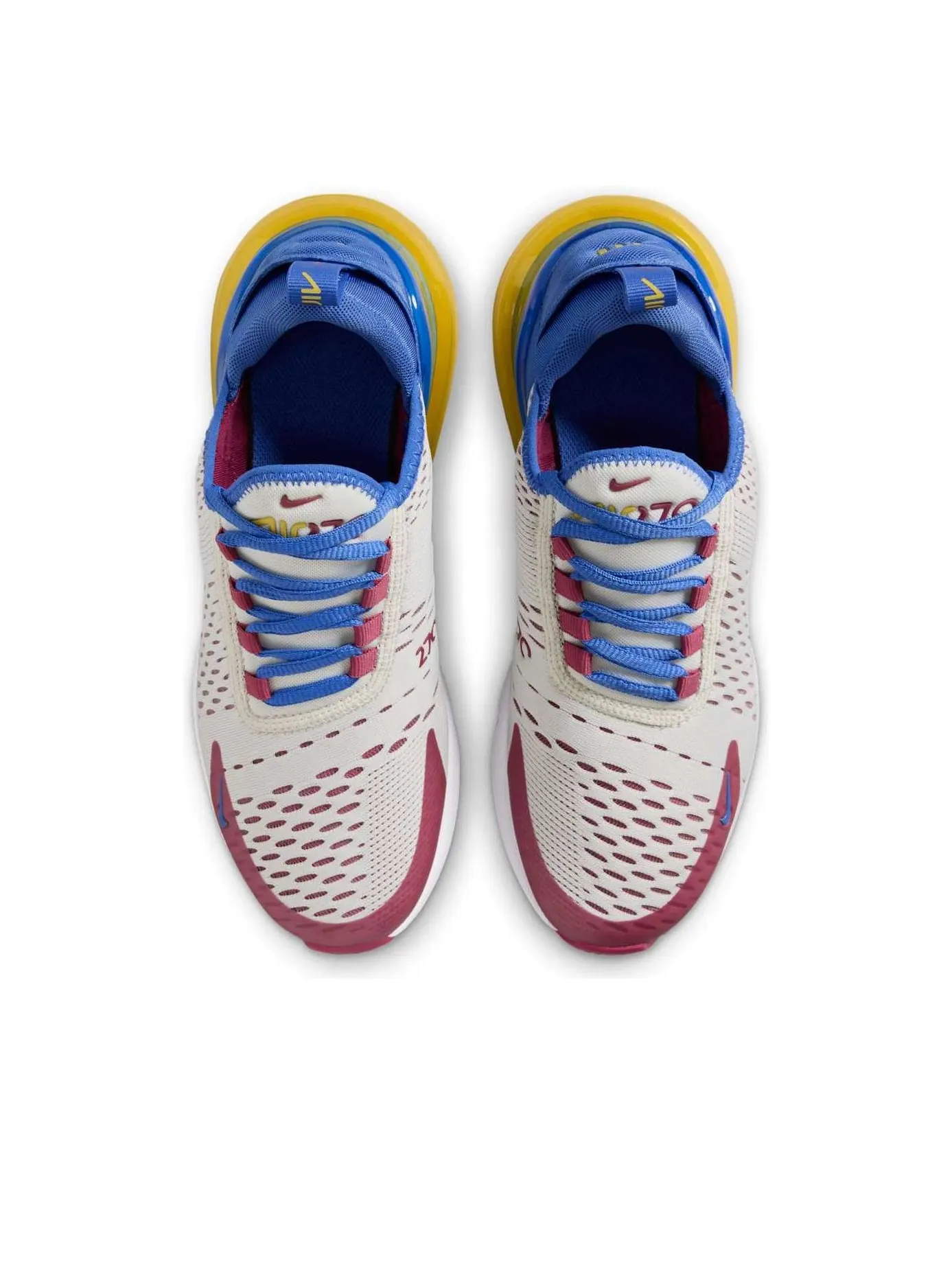 (GS) Nike Air Max 270 'Comet Blue Sweet Beet' — изображение 2 из 6, синий//яркий