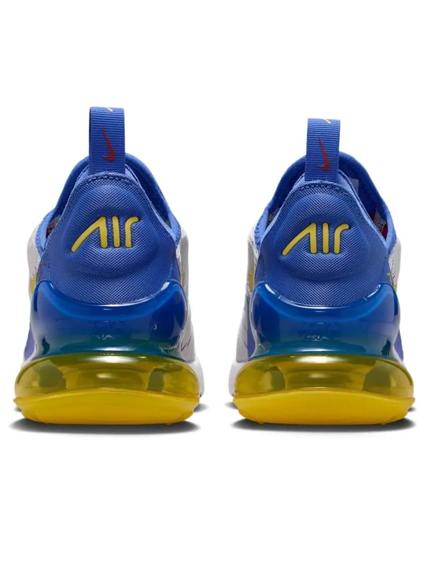 (GS) Nike Air Max 270 'Comet Blue Sweet Beet' — изображение 3 из 6, синий//яркий