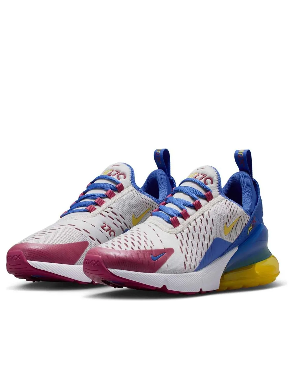(GS) Nike Air Max 270 'Comet Blue Sweet Beet' — изображение 4 из 6, синий//яркий