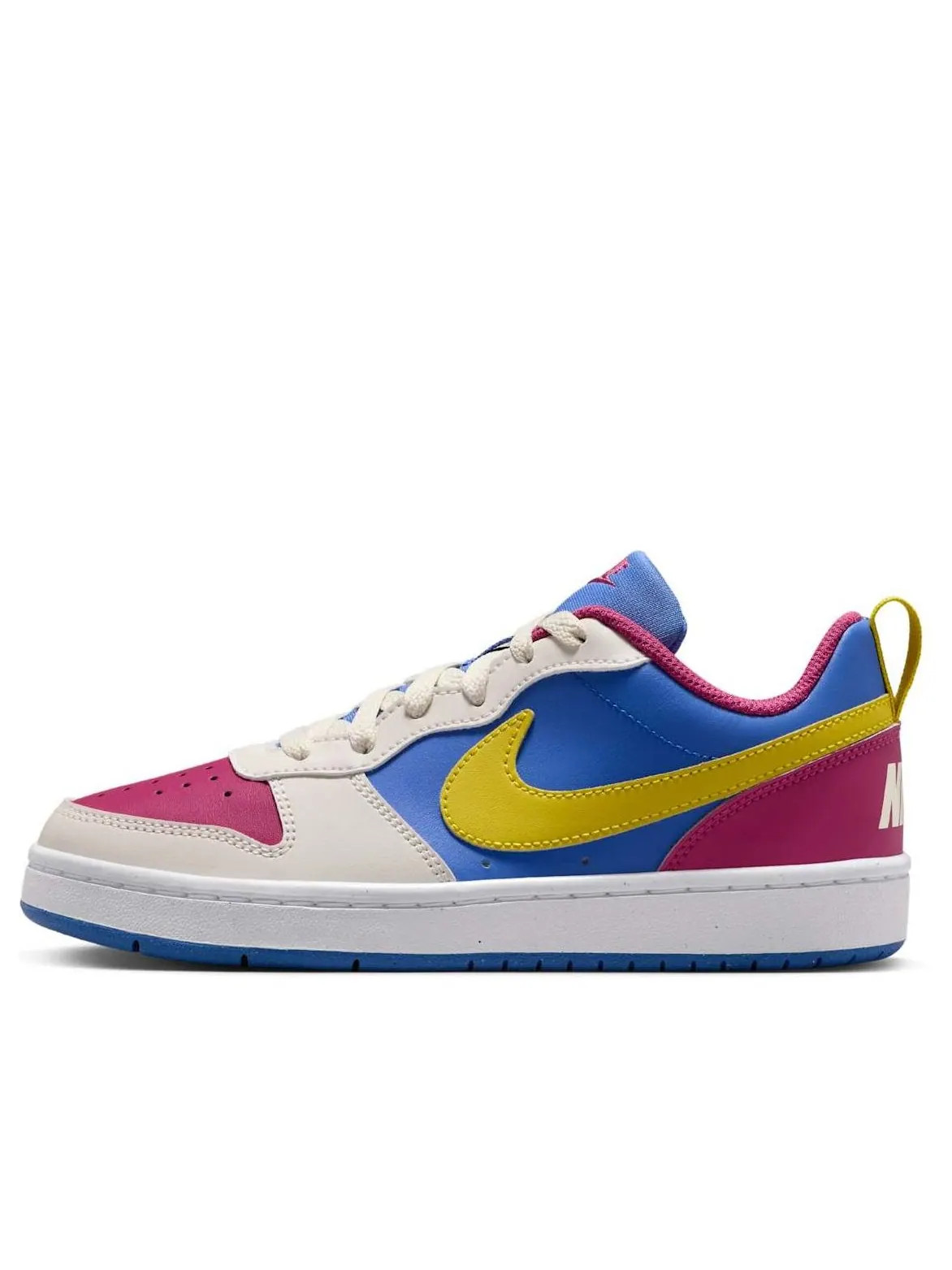 Кроссовки (GS) Nike Court Borough Low Recraft 'Sweet Beet Comet Blue' — изображение 1 из 6, мульти
