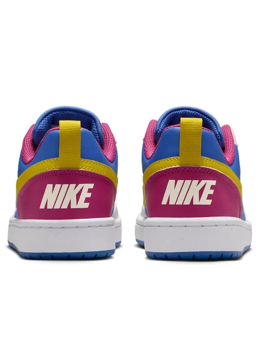 Кроссовки (GS) Nike Court Borough Low Recraft 'Sweet Beet Comet Blue' — изображение 3 из 6, мульти