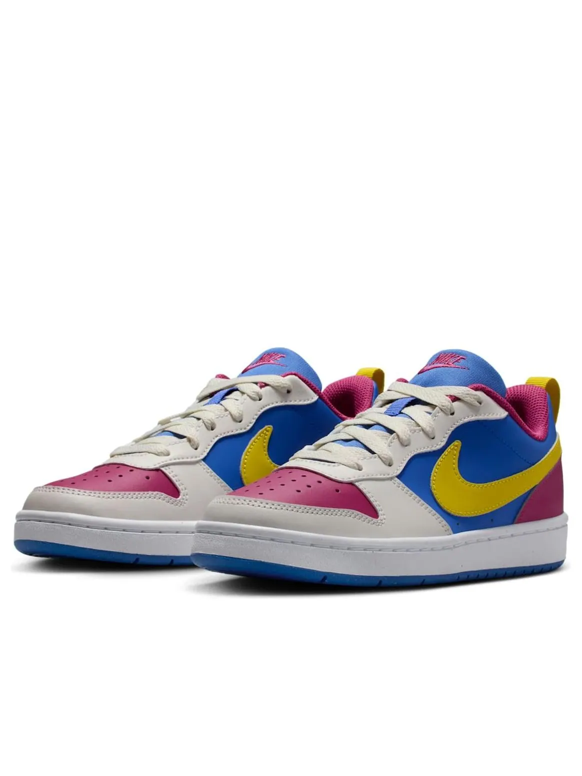 Кроссовки (GS) Nike Court Borough Low Recraft 'Sweet Beet Comet Blue' — изображение 4 из 6, мульти