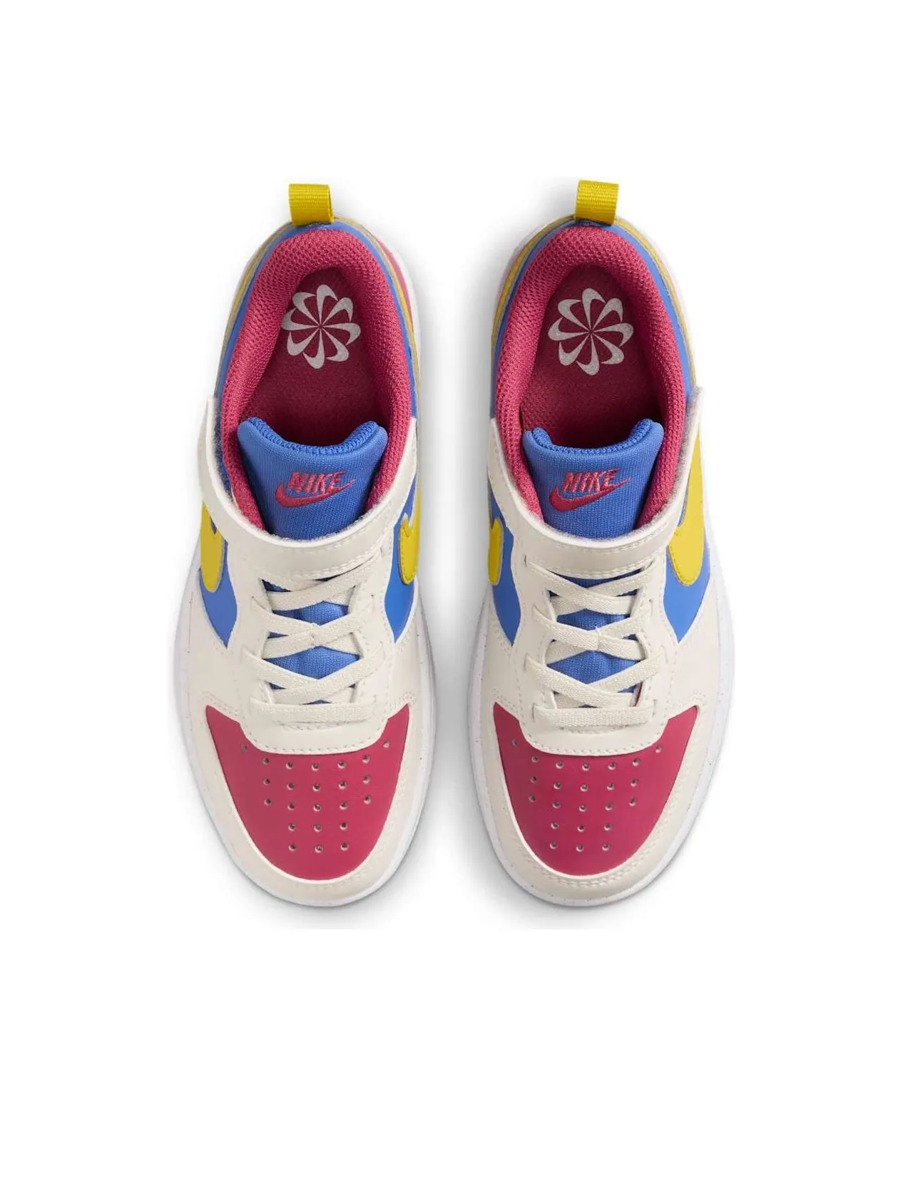(PS) Кроссовки Nike Court Borough Low Recraft 'Sweet Beet Comet Blue' — изображение 2 из 6, синий/яркий