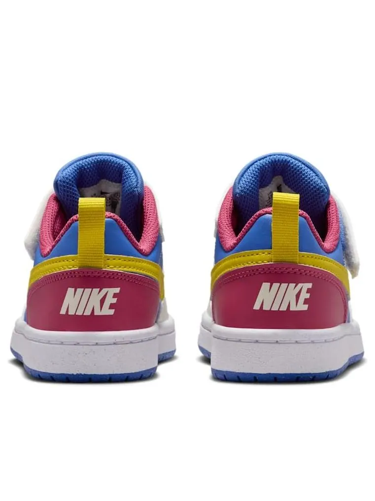(PS) Кроссовки Nike Court Borough Low Recraft 'Sweet Beet Comet Blue' — изображение 3 из 6, синий/яркий