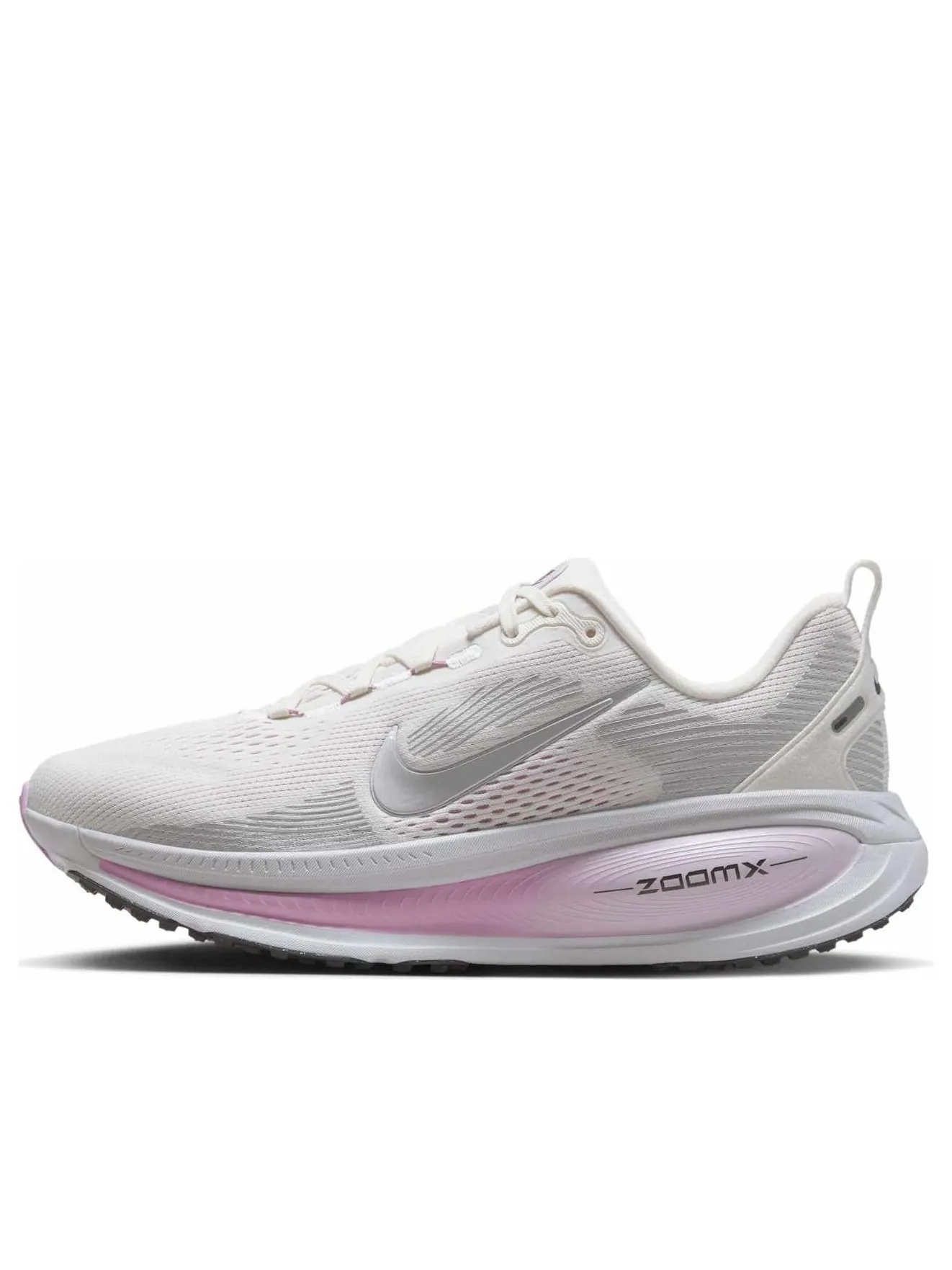 Кроссовки (WMNS) Nike Air Zoom Vomero 18 'Sail Doll Beyond Pink Metallic Silver' — изображение 1 из 6, белый