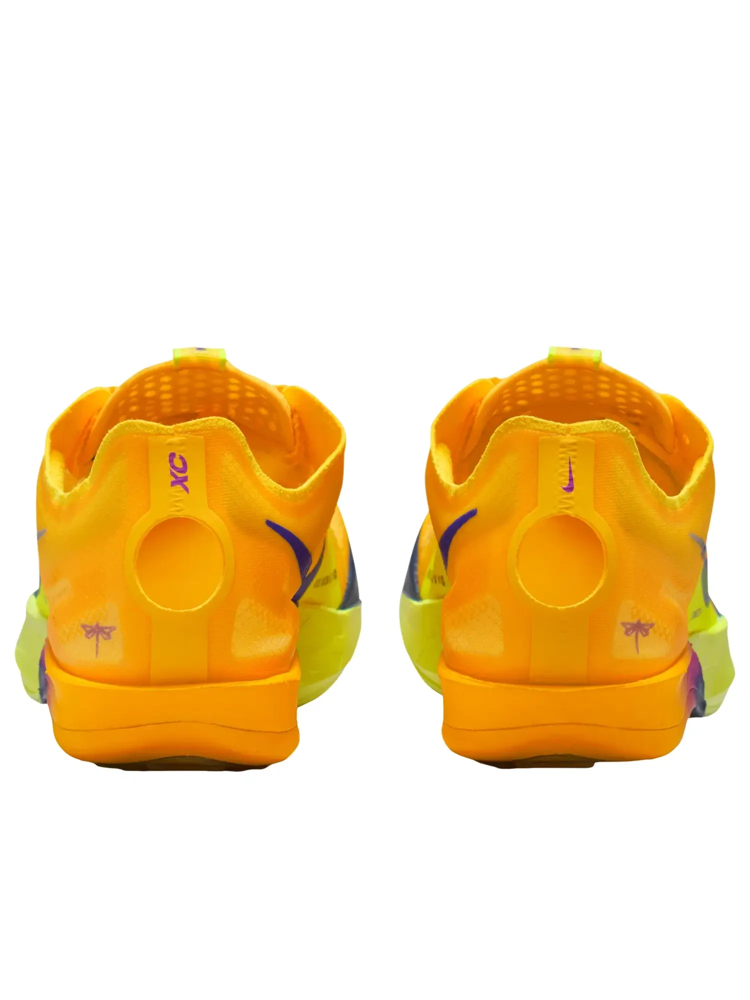 Мужские кроссовки для бега с шипами Zoomx Dragonfly Nike — изображение 3 из 6, желтый