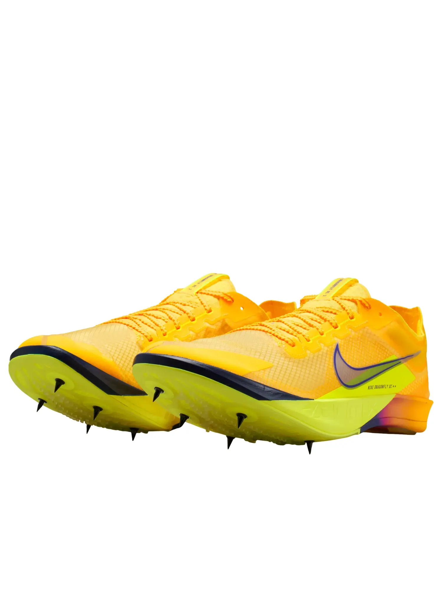 Мужские кроссовки для бега с шипами Zoomx Dragonfly Nike — изображение 4 из 6, желтый