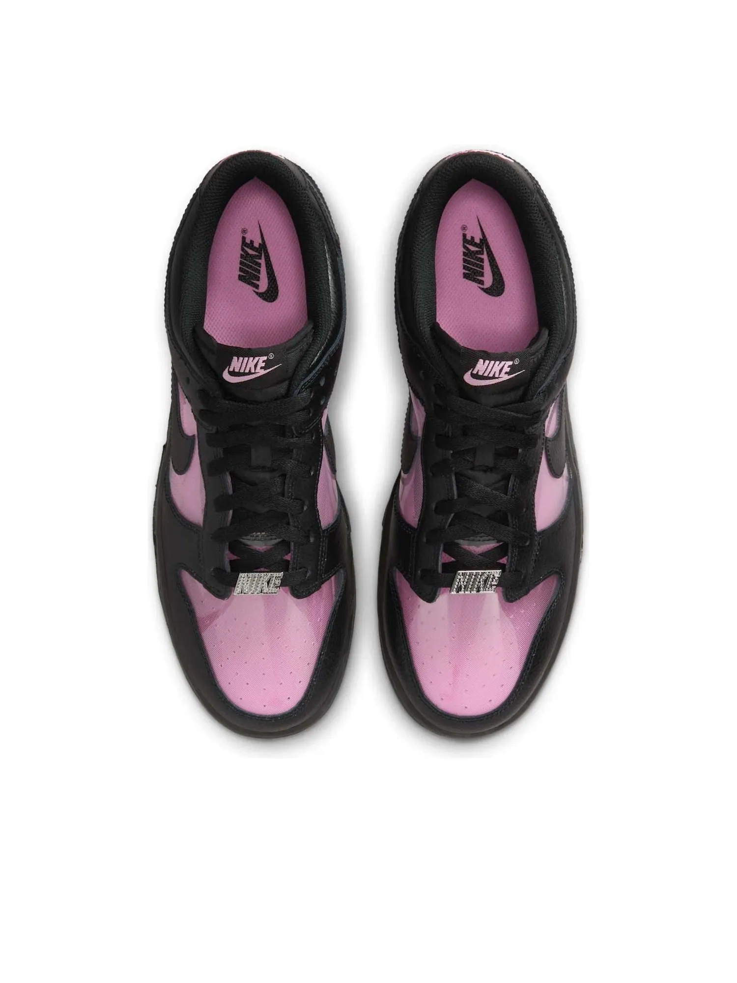 Кроссовки Nike Dunk Low 'Pink Rise' — изображение 2 из 6, розовый
