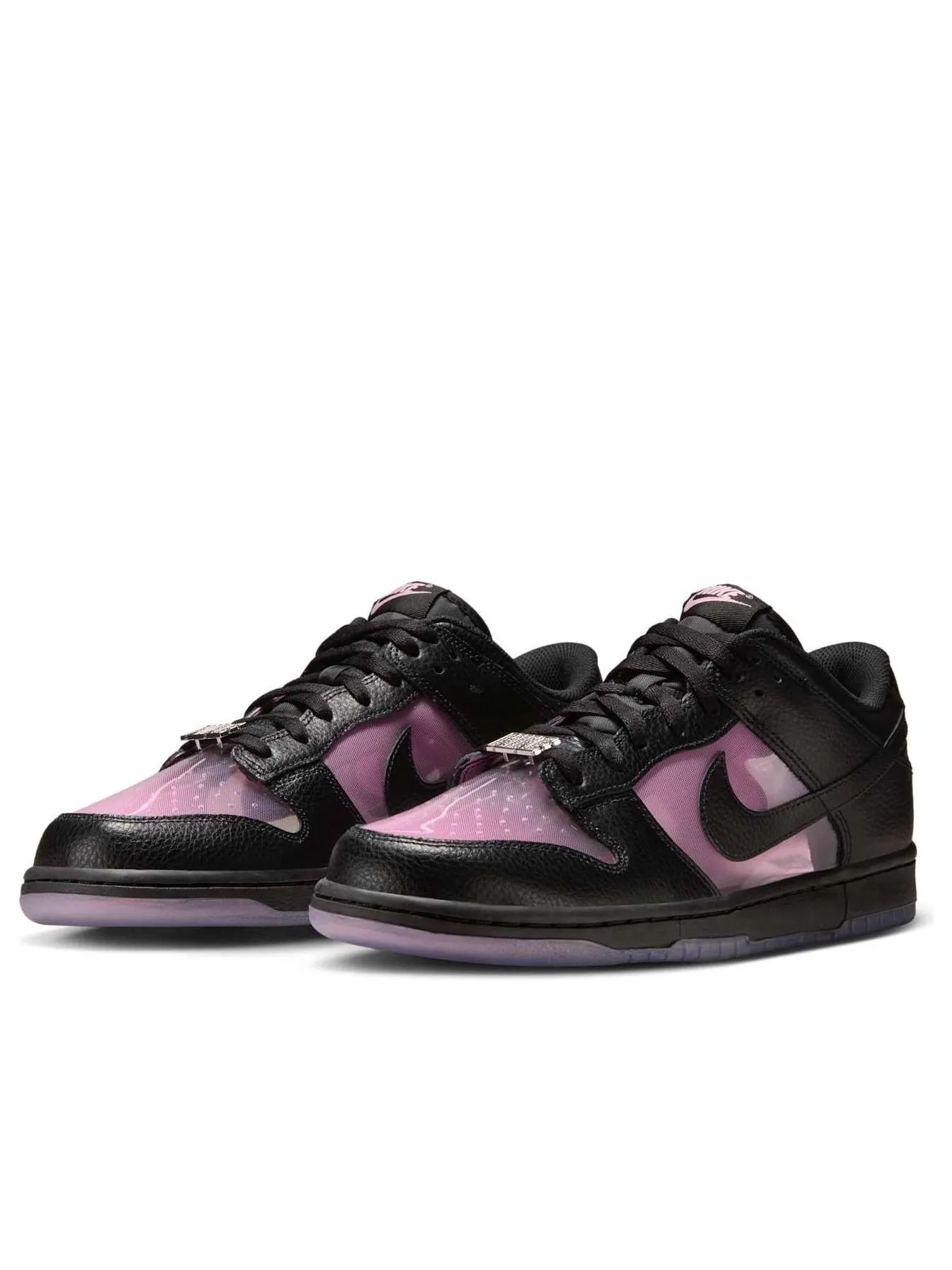 Кроссовки Nike Dunk Low 'Pink Rise' — изображение 4 из 6, розовый